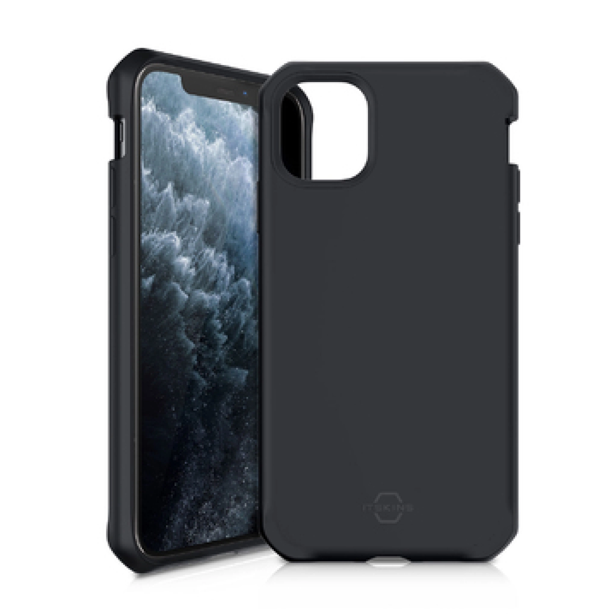ITSKINS SPECTRUM SILK cover for iPhone 11 Pro Max / XS Max®. Black
