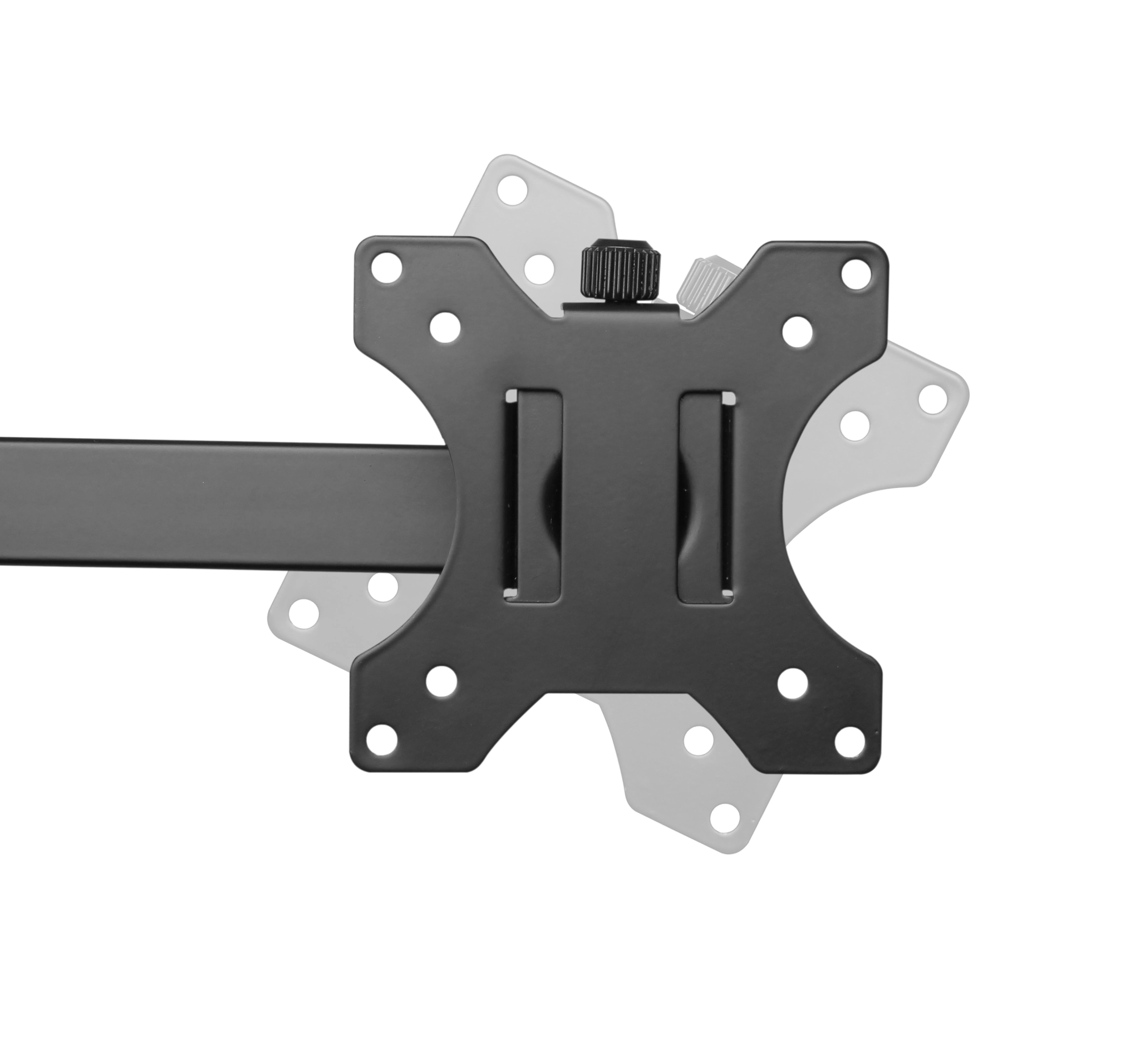 Sinox Office Dual Monitor Desk Mount. Up to 32". Black