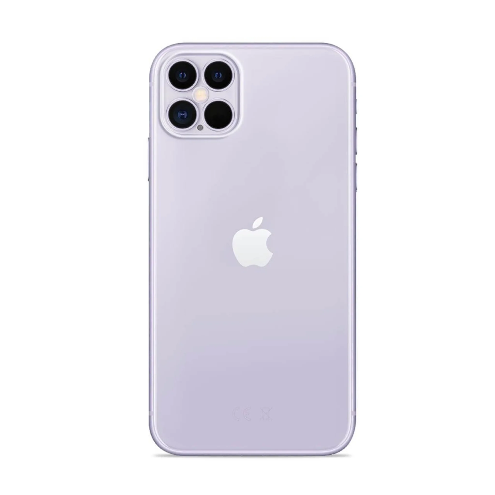 PURO Cover 0.3 Nude til iPhone 12 og iPhone 12 Pro