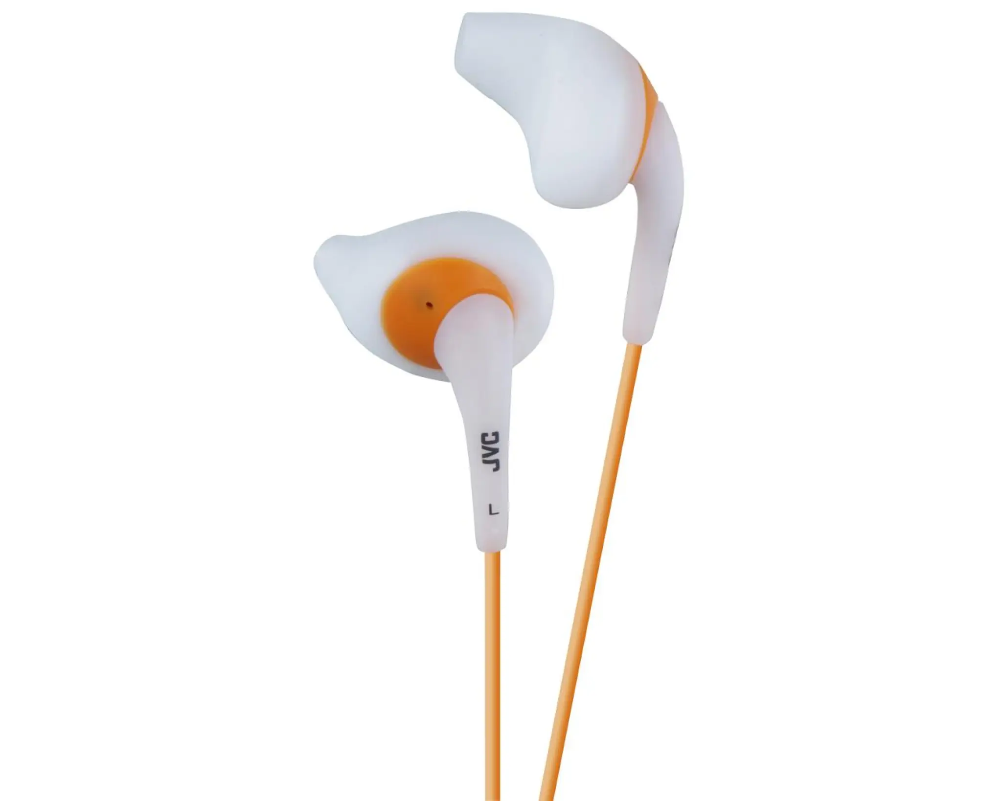 JVC In Ear Gumy Sport Headphones. White