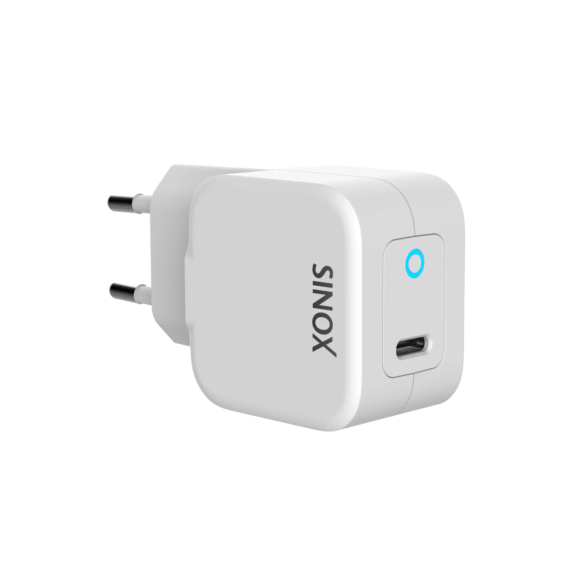 Sinox One 230V USB C charger. 3.0A. White