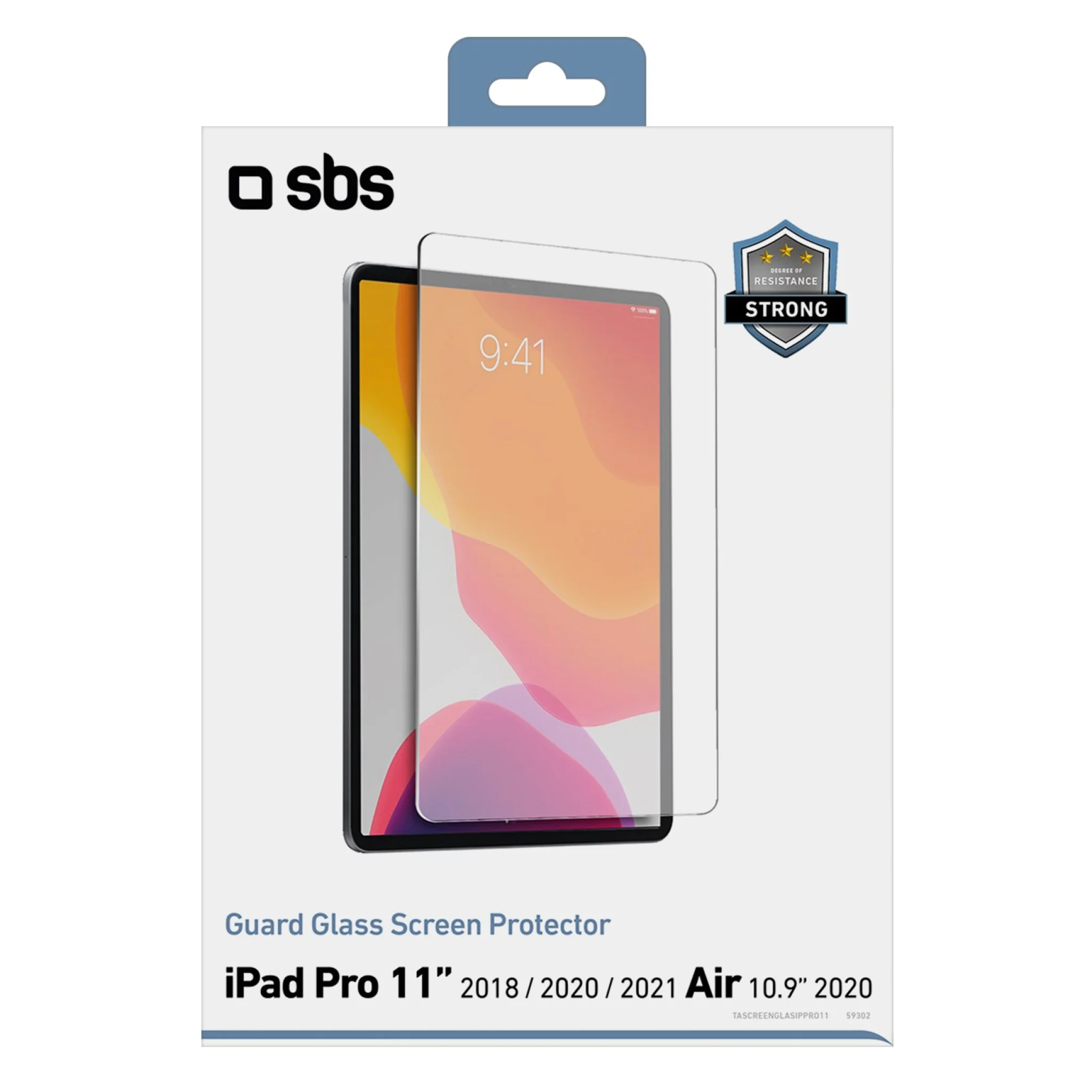 SBS beskyttelsesglas til iPad Pro 11" 2018/2020/2021 / Air 10.9" 2020 / Air 2022®