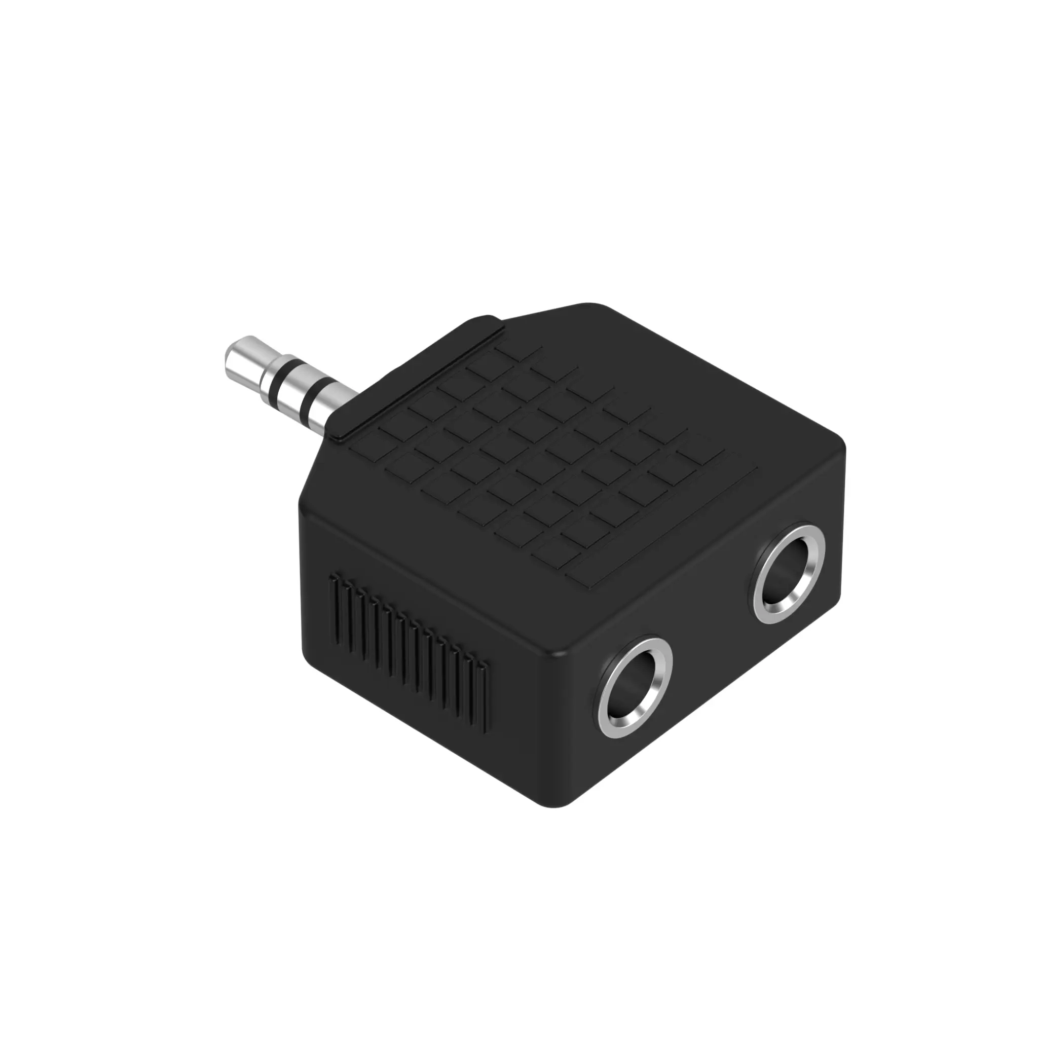 Sinox Mini Jack Headphone Splitter. Black