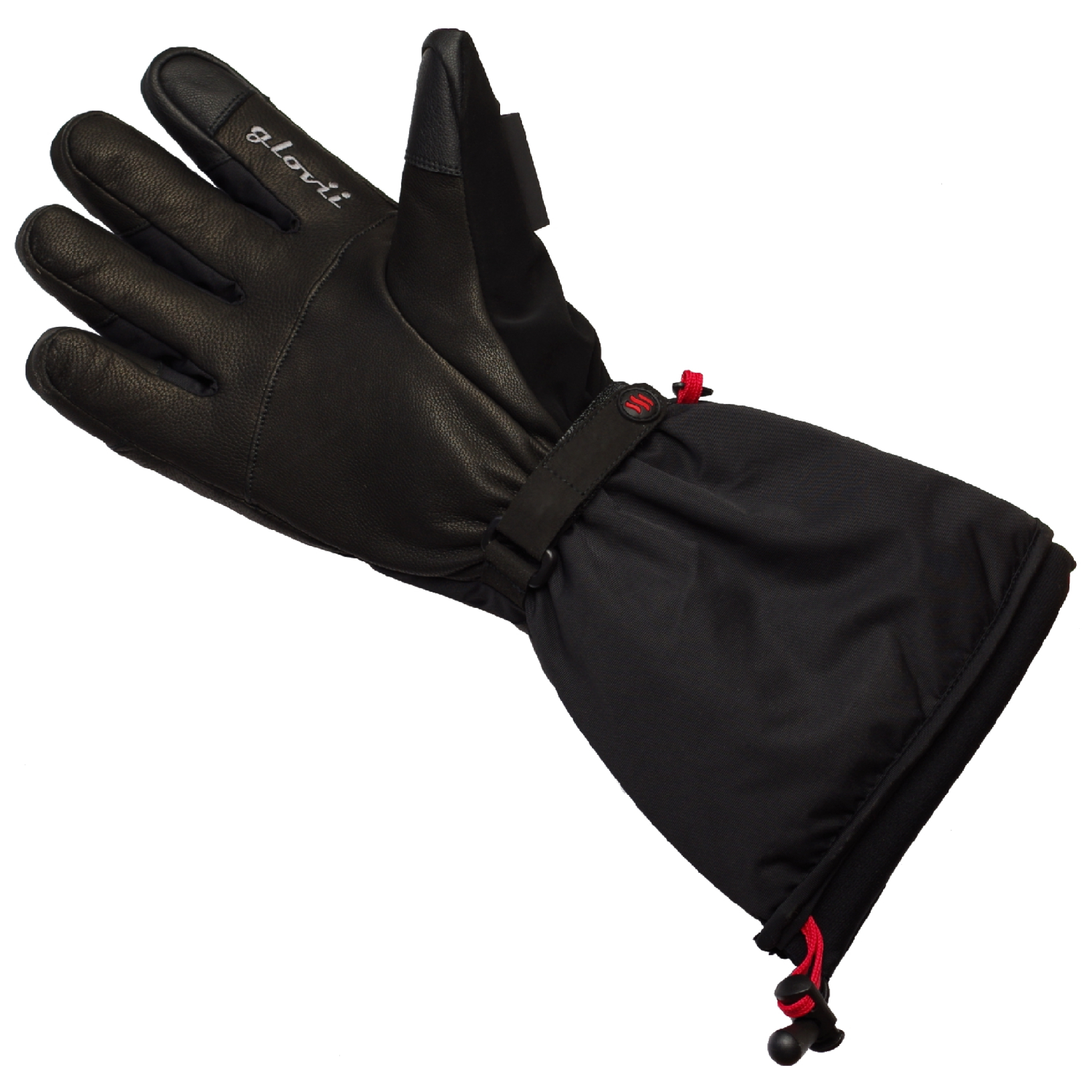 Glovii Heated Ski Gloves with touch L. Black Glovii Heated Ski Gloves with touch L. Black