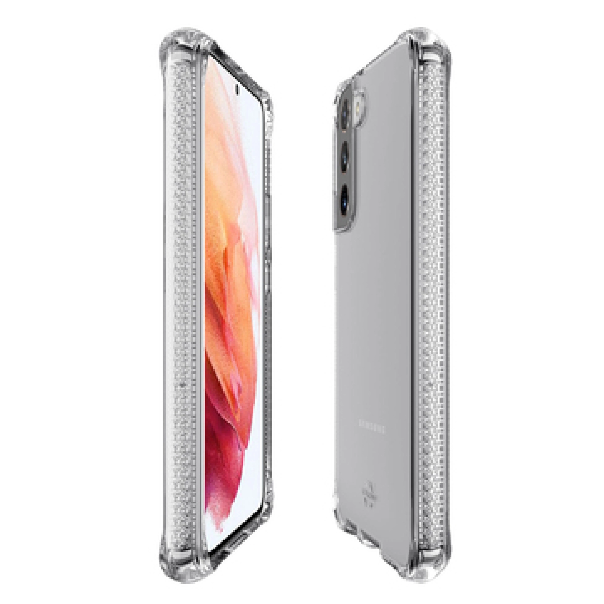 ITSKINS FERONIABIO CLEAR cover for Samsung Galaxy S22®. Transparent