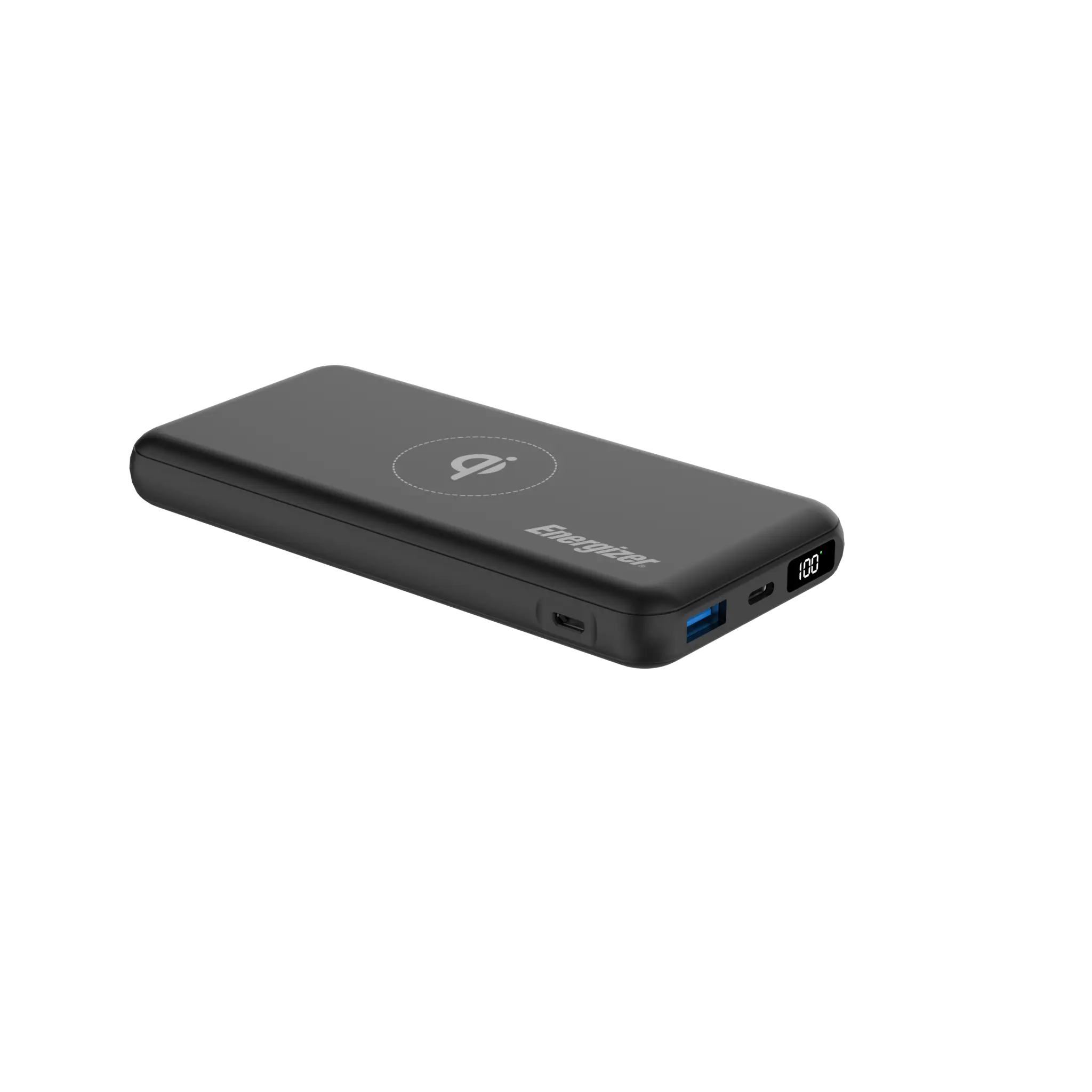 Energizer 20W Wireless Fast Charging Power Bank. Black