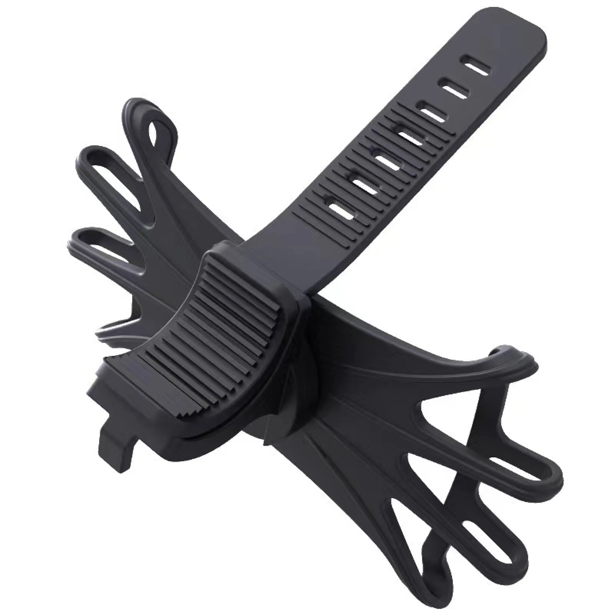 Sinox Lifestyle 360° rotatable mobile phone holder for bicycles and scooters. Black
