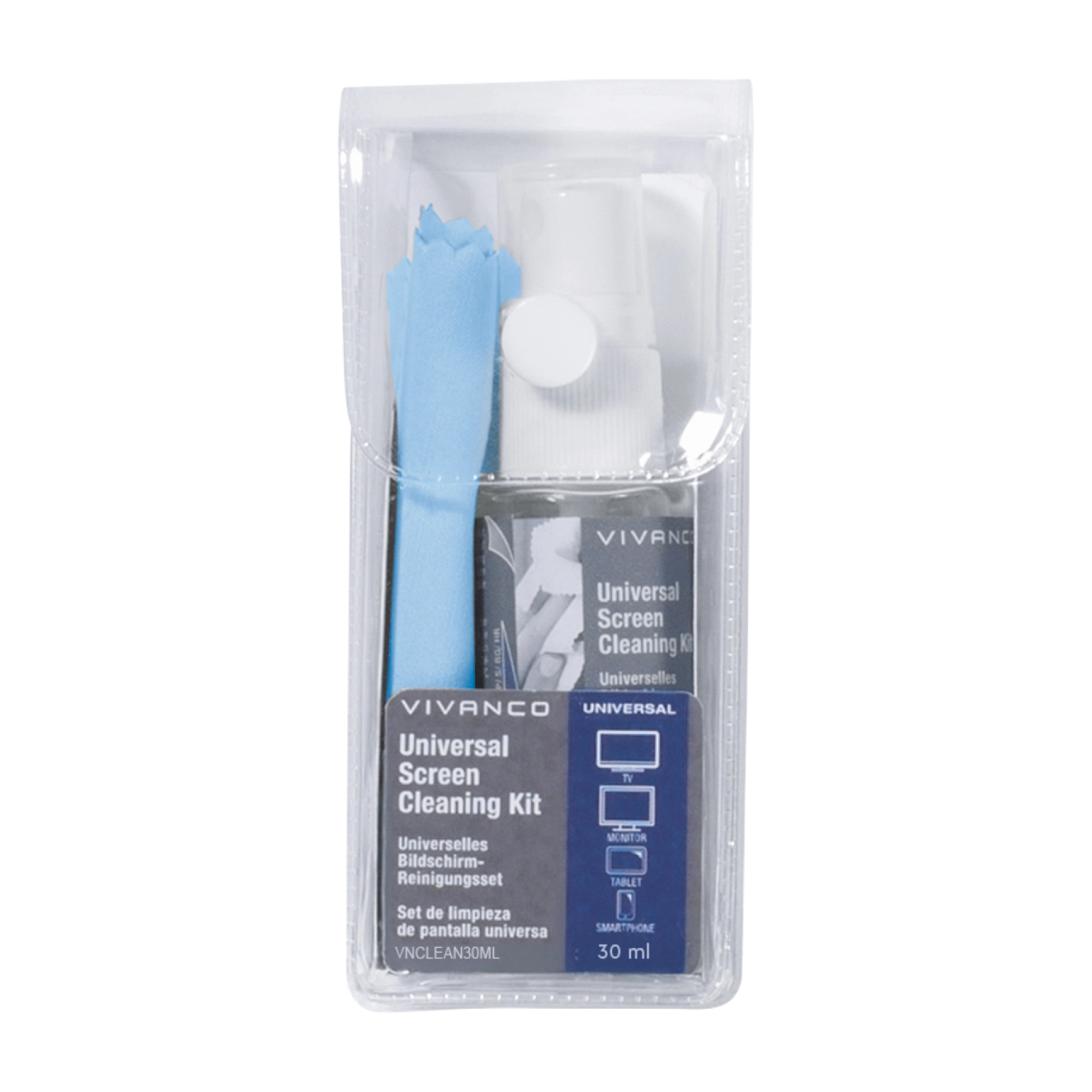 Vivanco Universal Screen Cleaning Set. 30 ml