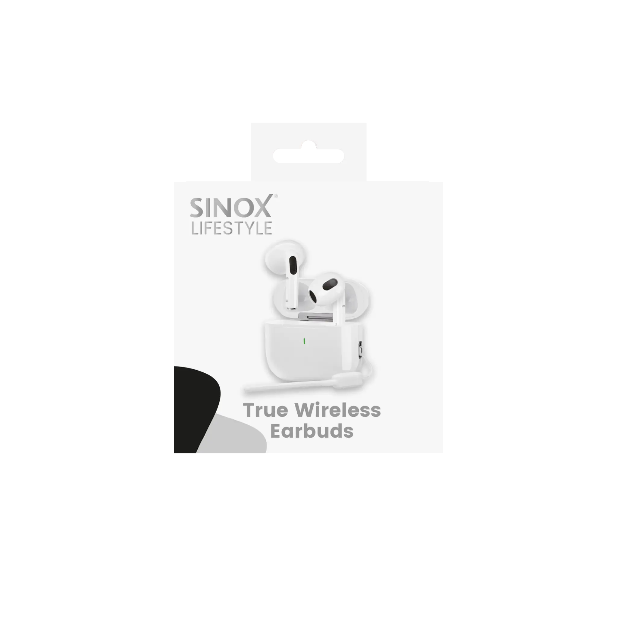 Sinox Lifestyle True Wireless Stereo headset. White