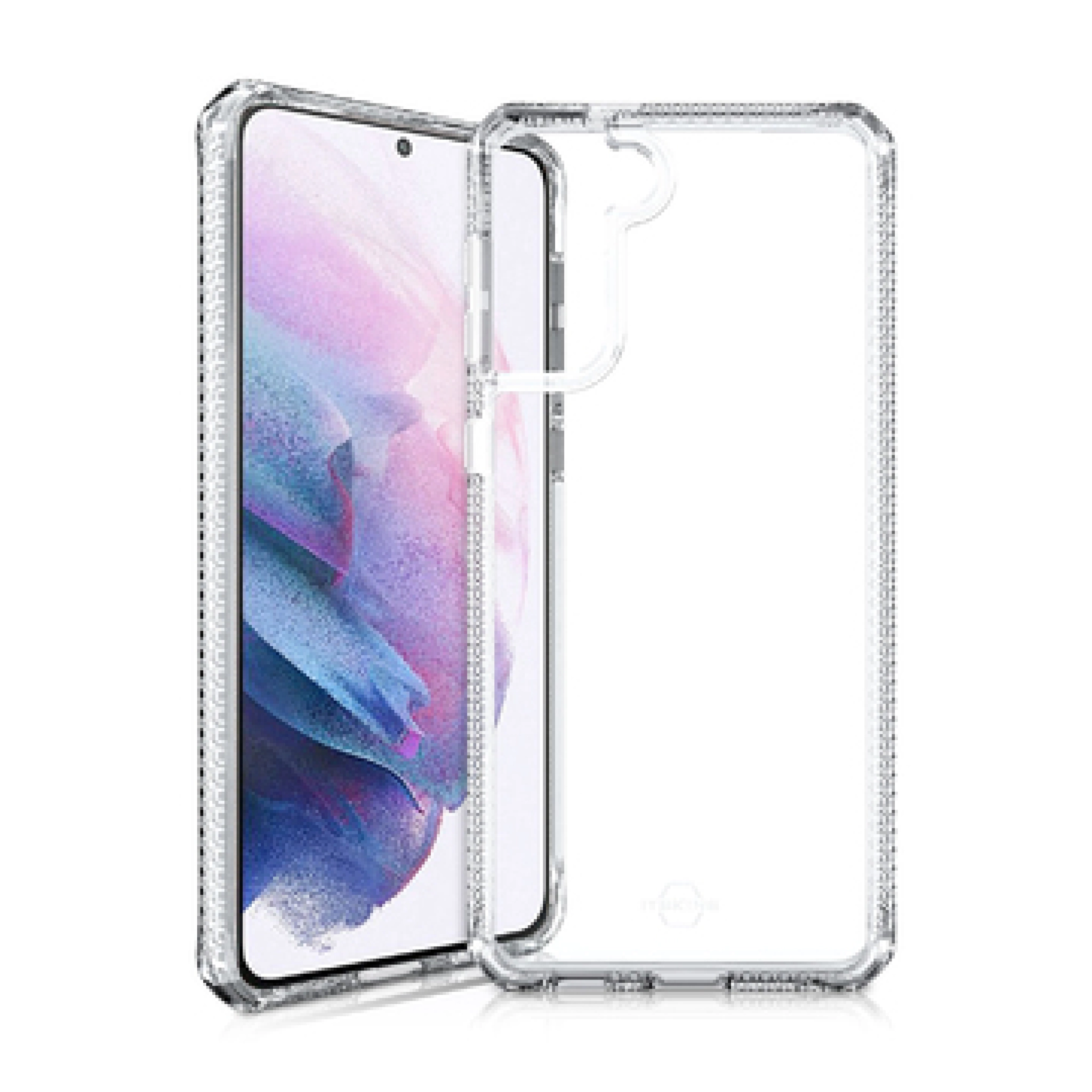 ITSKINS HYBRID CLEAR cover for Samsung Galaxy S21 + 4G / 5G®. Transparent