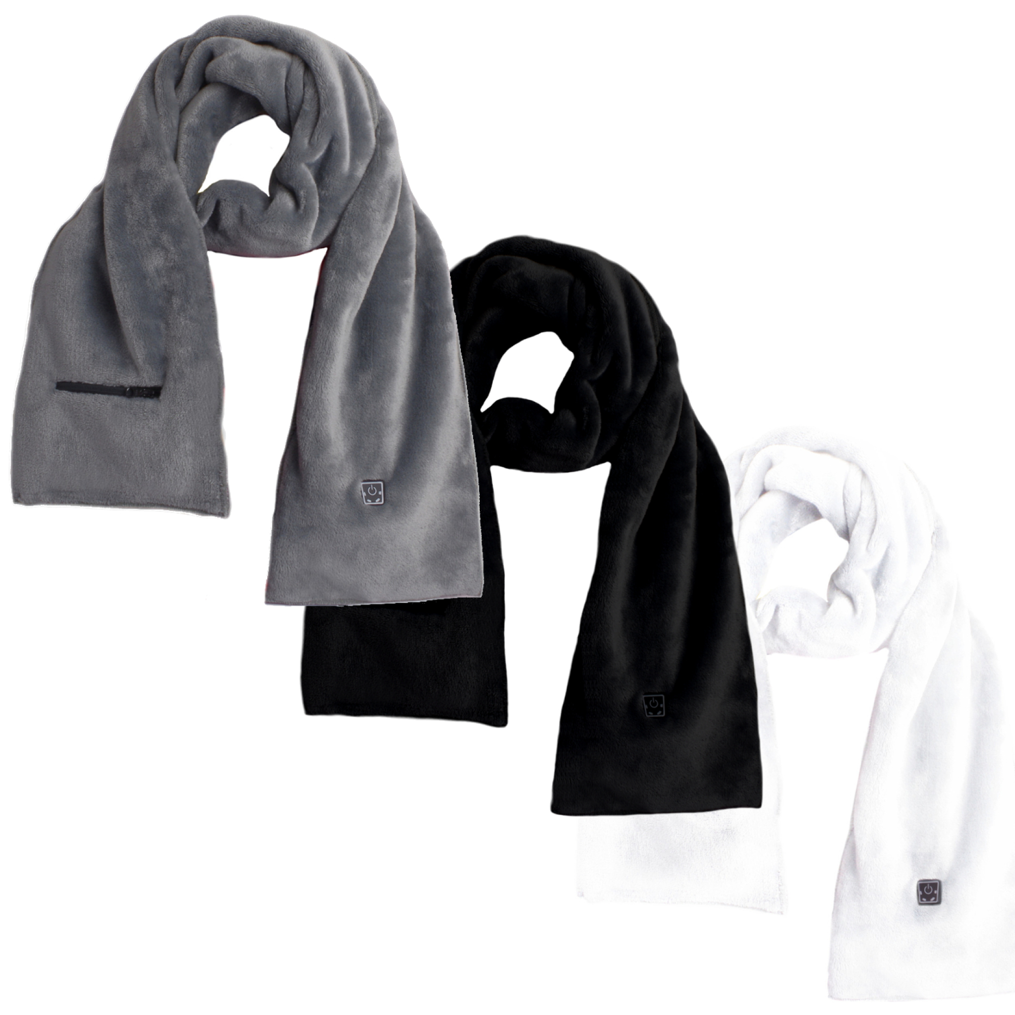 Glovii Heated Scarf. Black Glovii Heated Scarf. Black