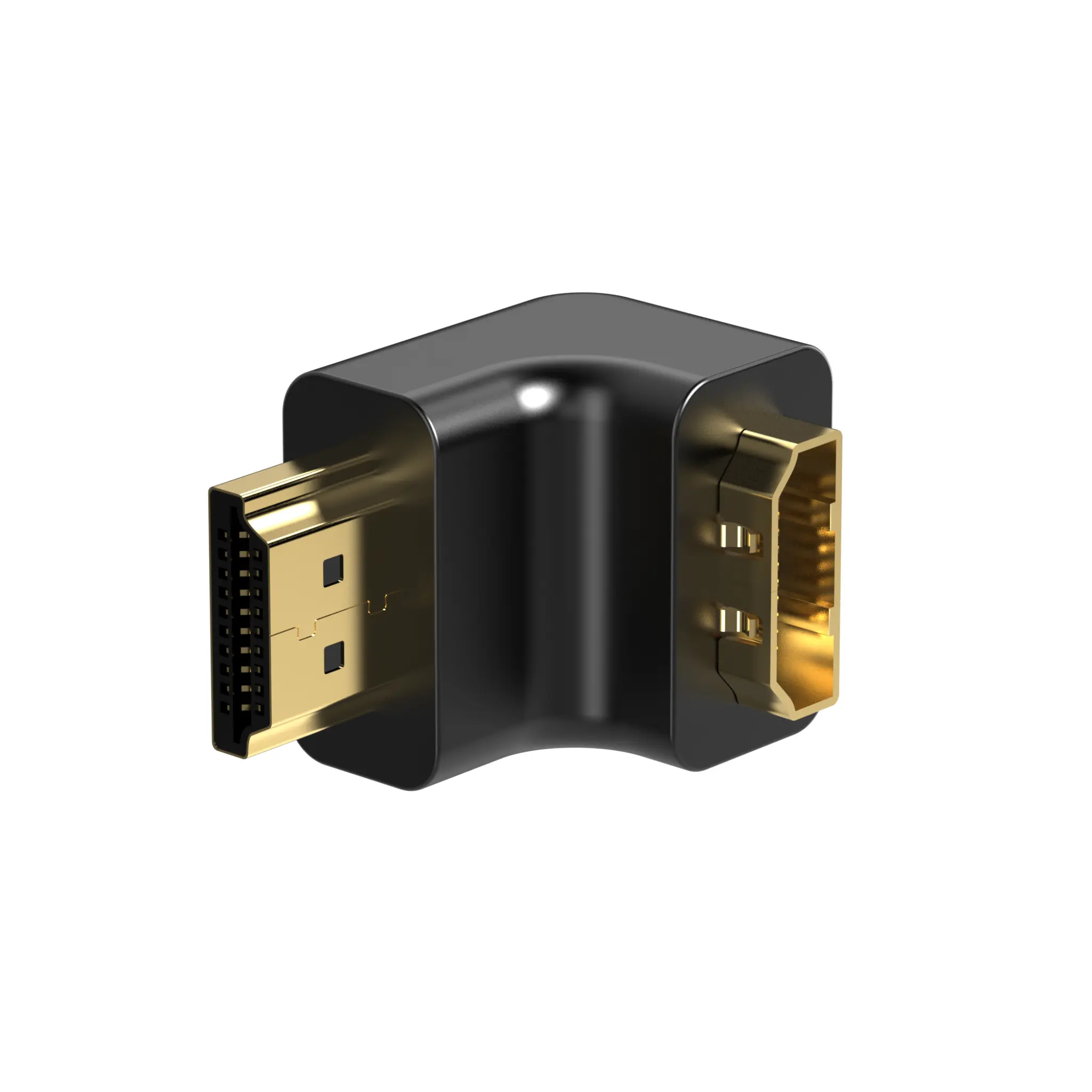 Sinox HDMI™ 90° angle. Black