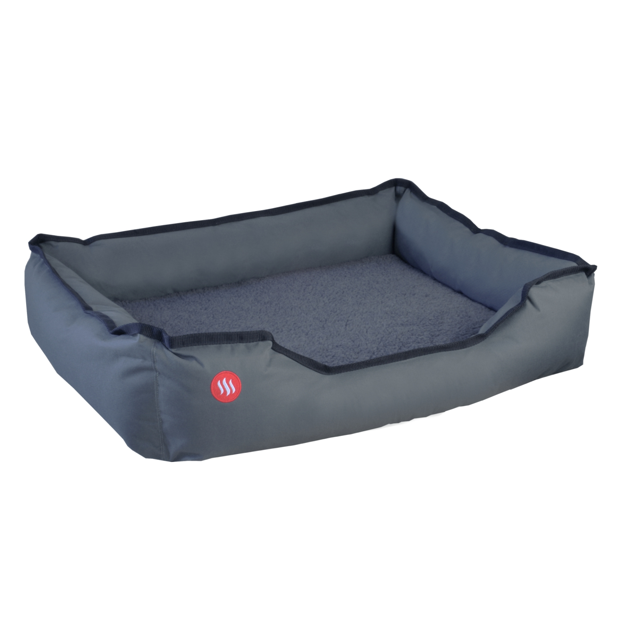 Glovii Heated Pet's Bed L. Grey