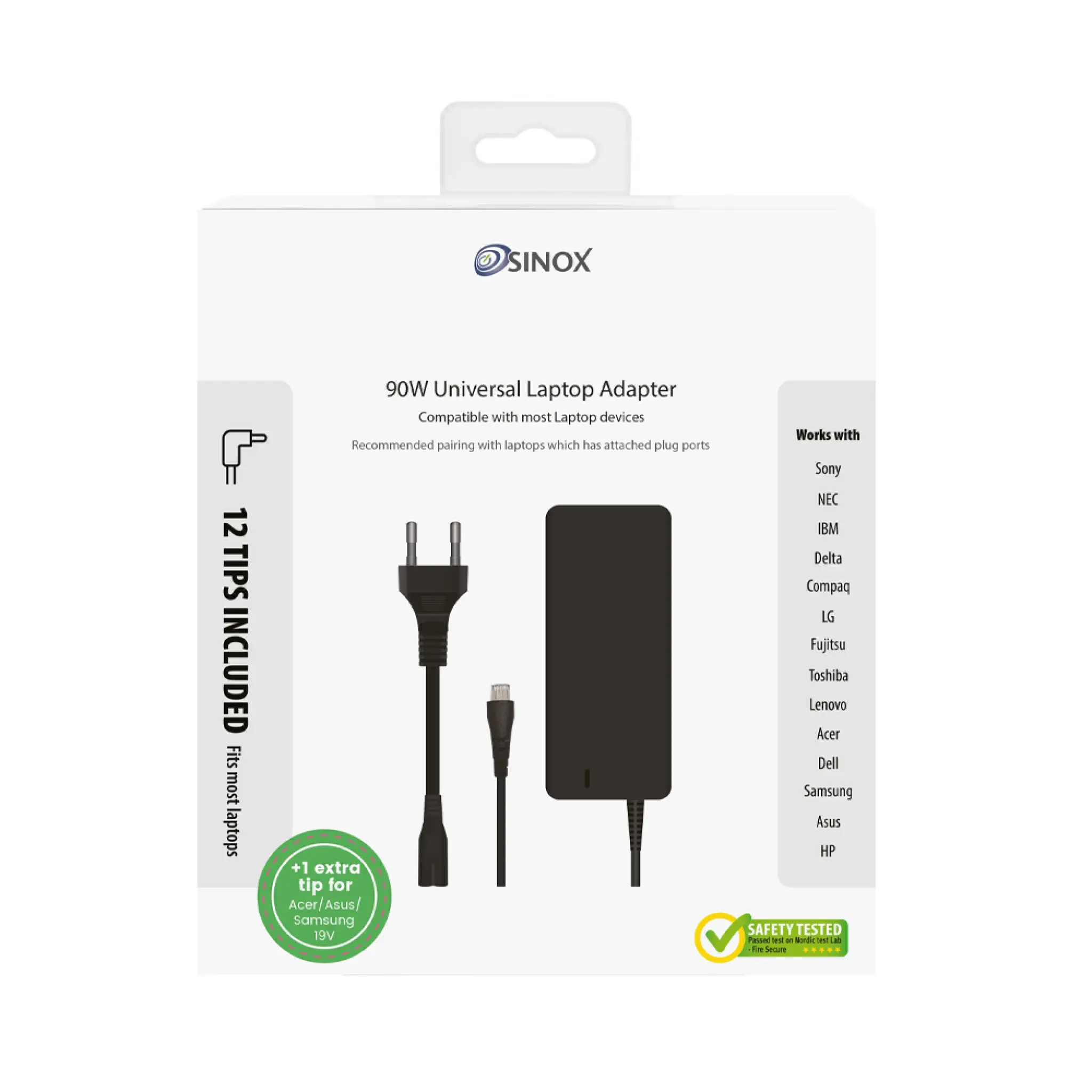 Sinox Universal 90W Power Supply