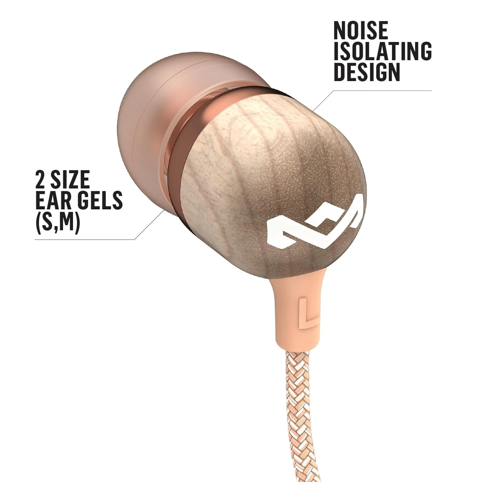 Marley Smile Jamaica In-Ear-hovedtelefoner. Kobber