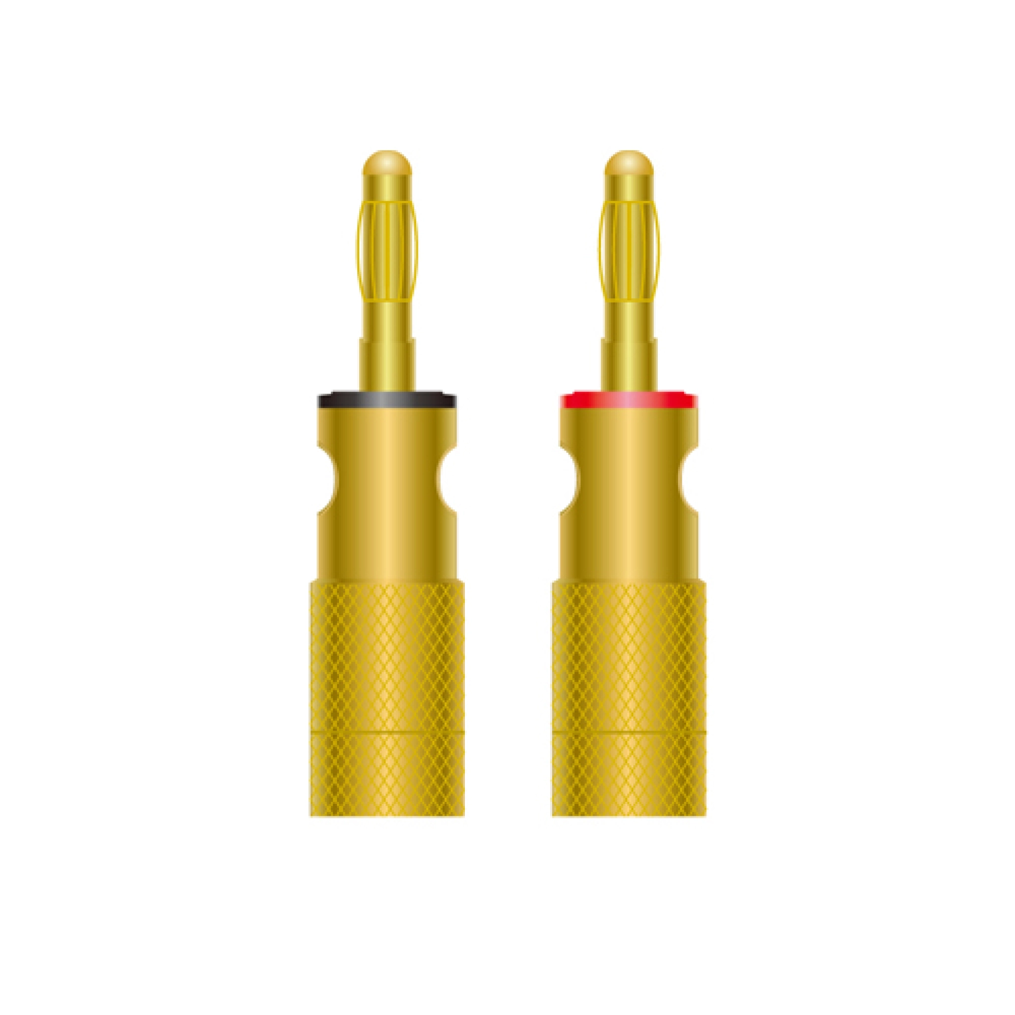 Sinox Banana plug. Gold
