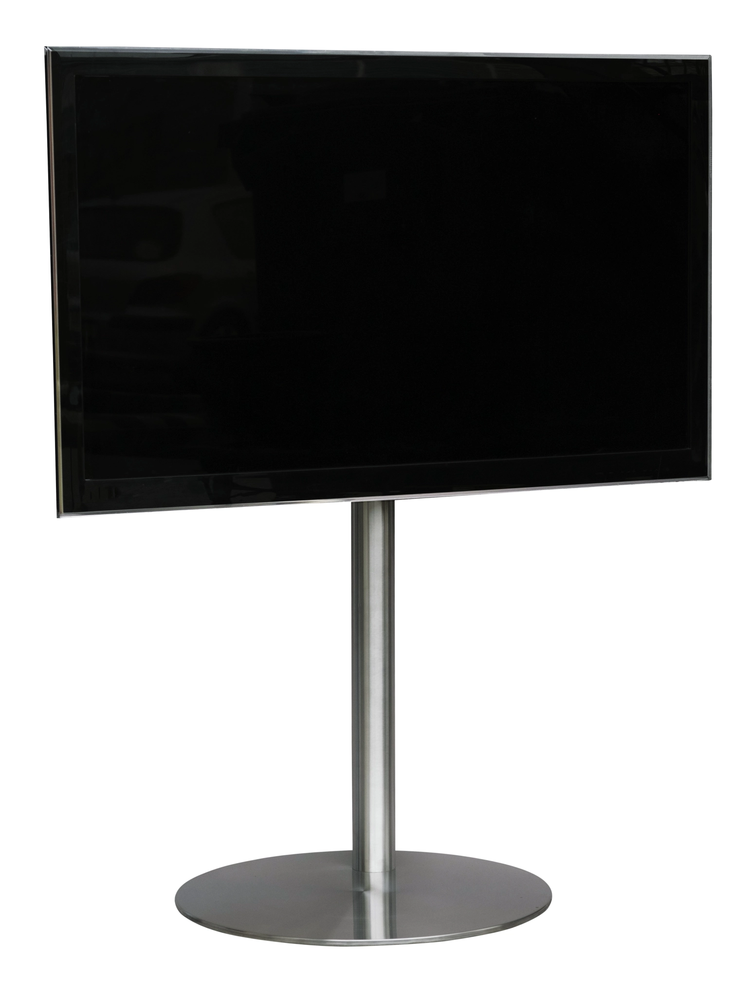 Sinox StandView TV Floor Mount with rotatable top. 26"-65". Alu finish