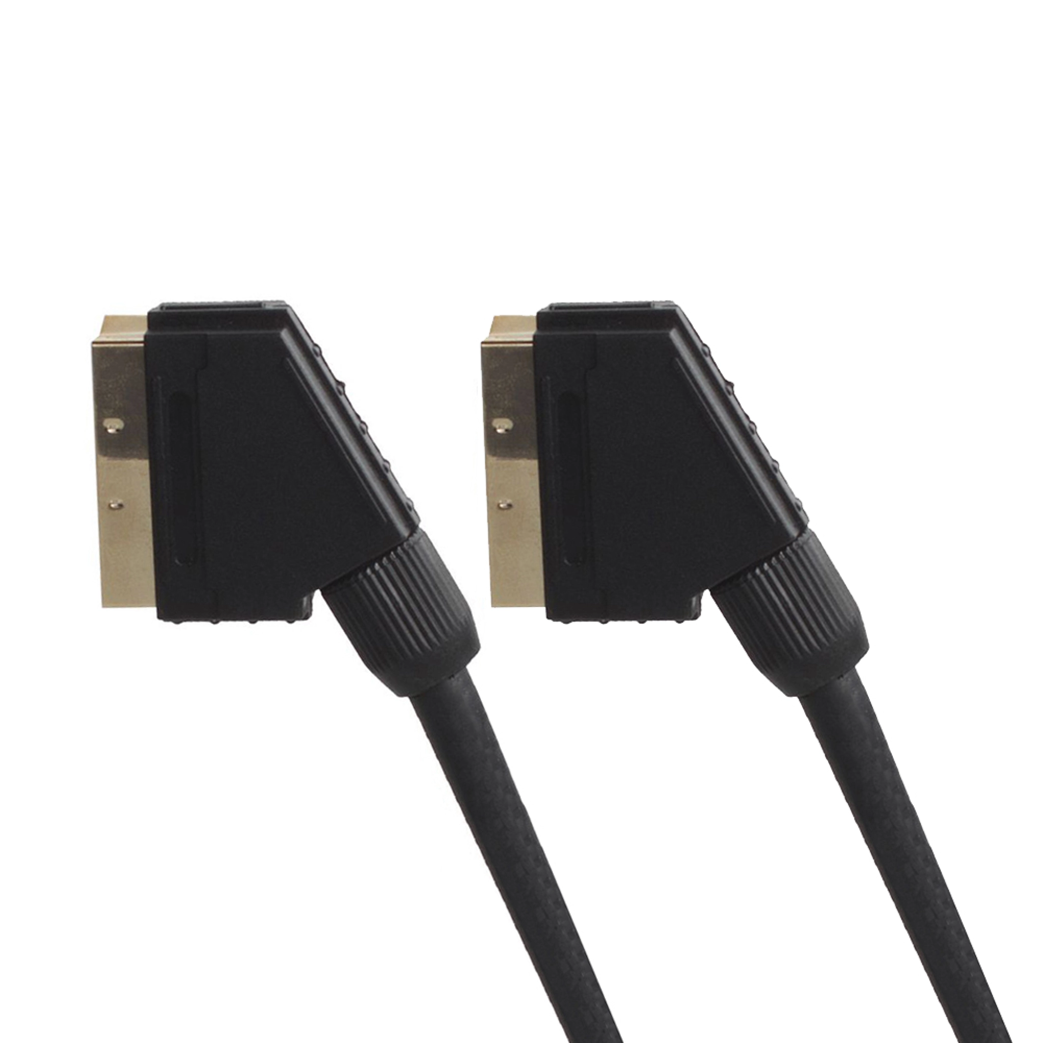 Sinox One Scart Cable. 0.75m. Black