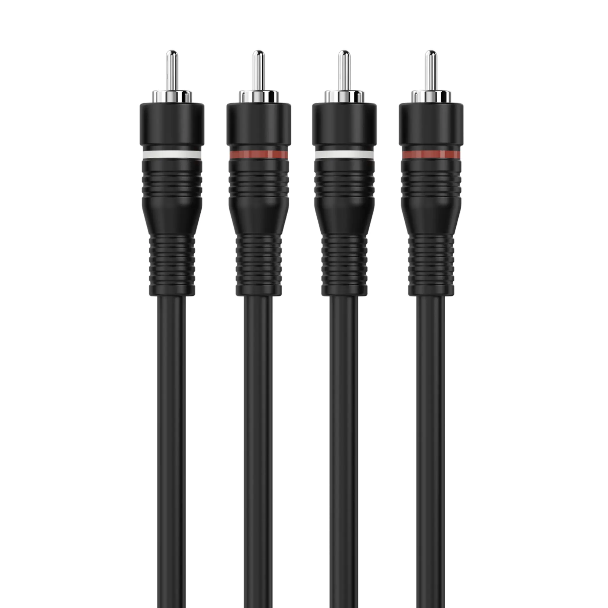 Sinox Phono Cable. 1.2m. Black