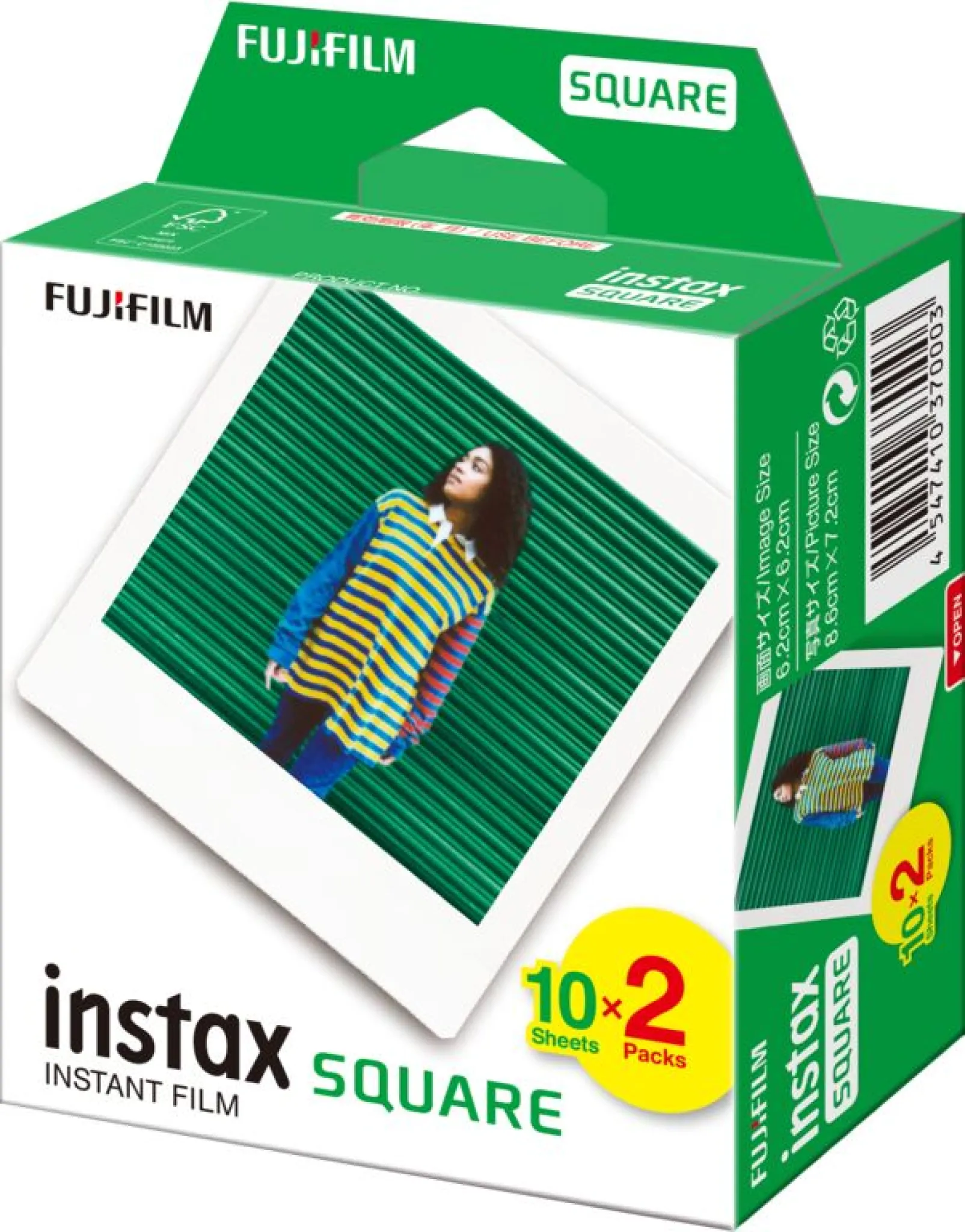 INSTAX Square Film. 20 billeder