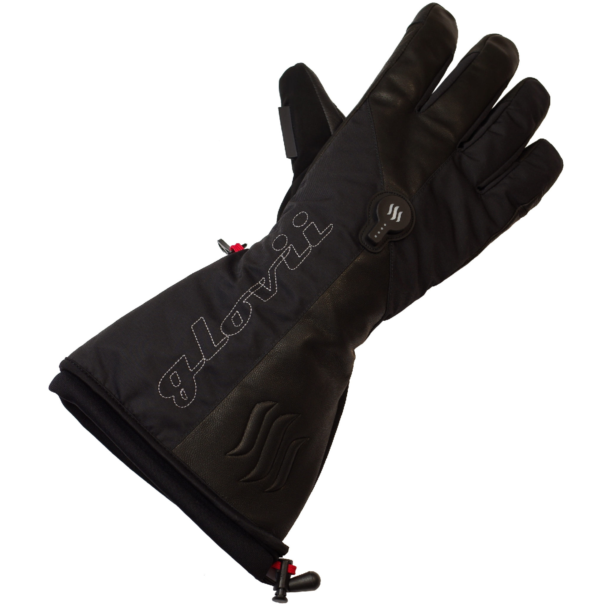 Glovii Heated Ski Gloves with touch L. Black