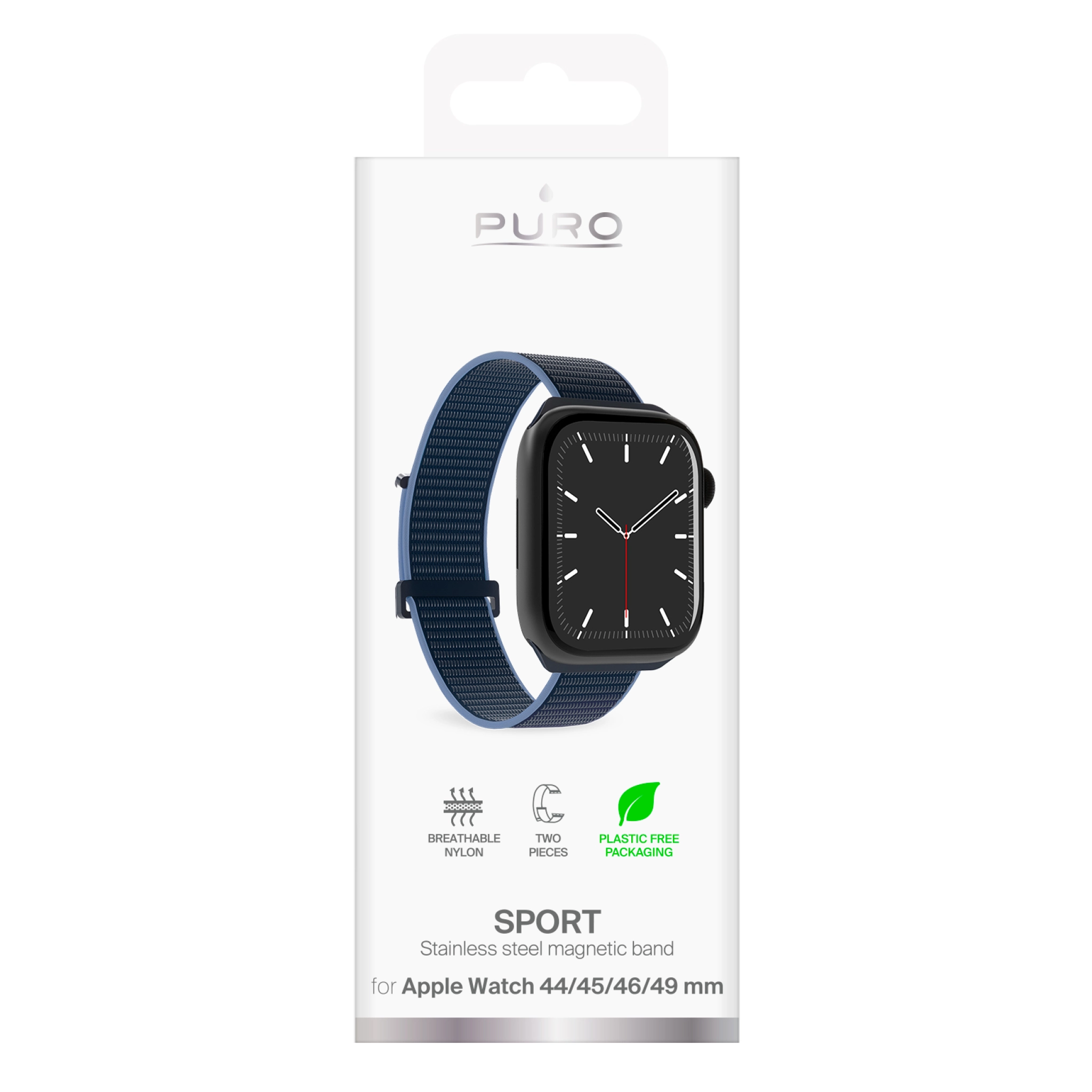 PURO Sport Strap for Apple Watch 42/44/45/49mm