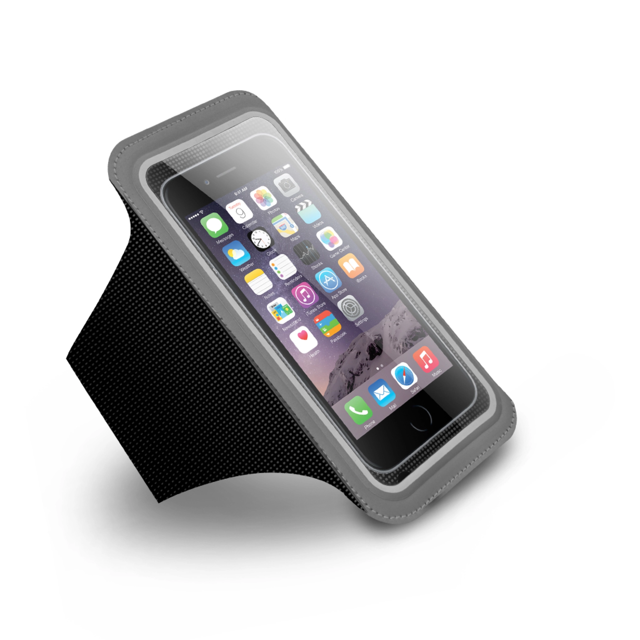 Sinox sports armband for iPhone. Black
