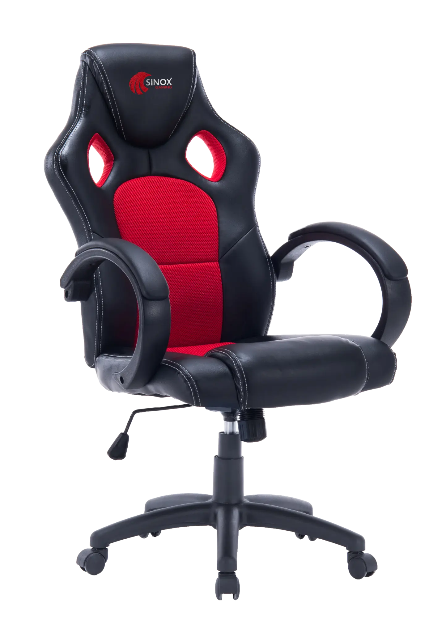 Sinox Gaming Chair in black and red