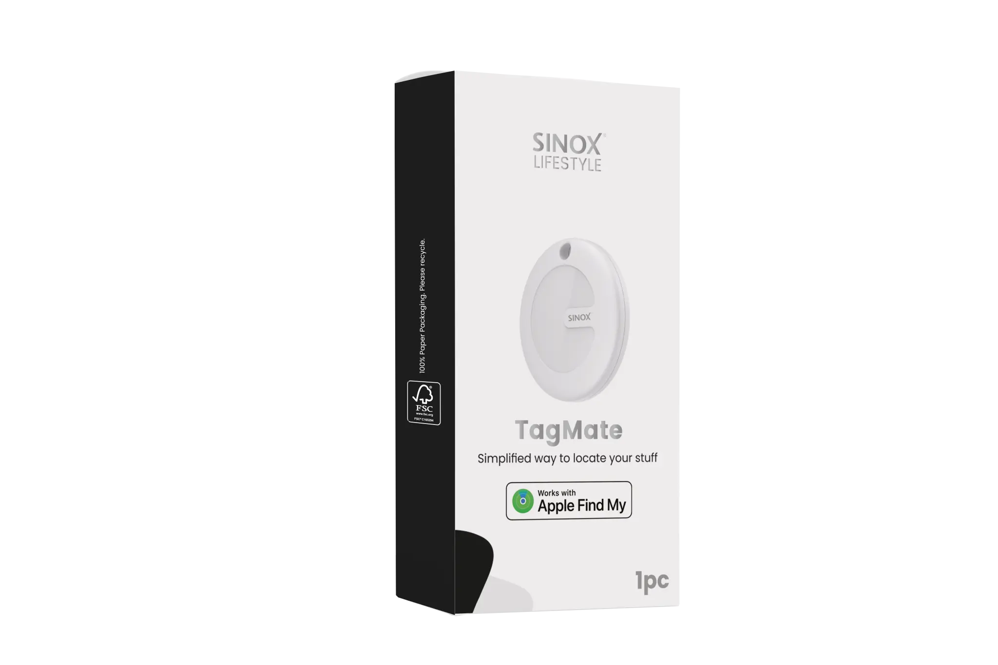 Sinox Lifestyle TagMate. White