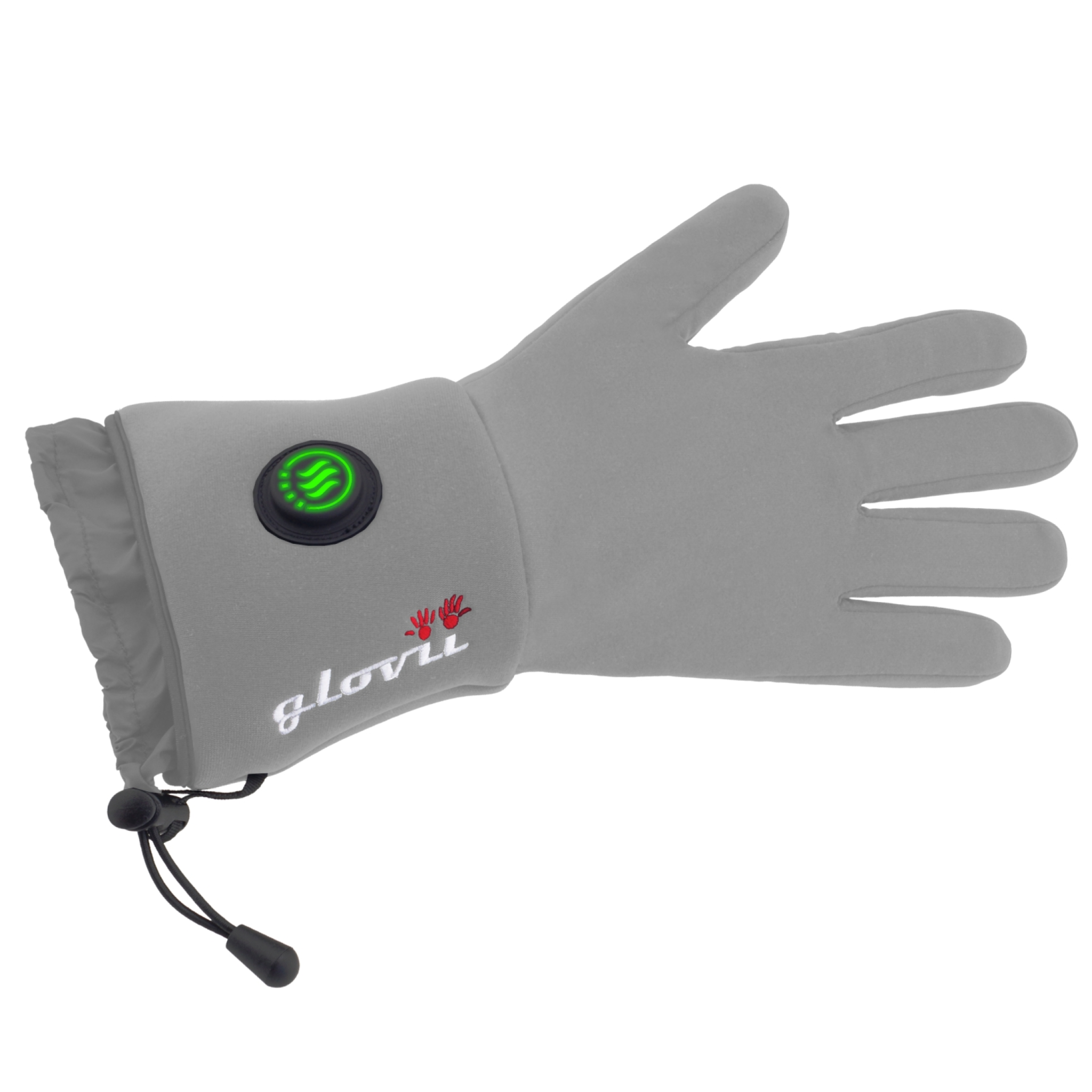 Glovii Heated Universal Gloves XS. Grey