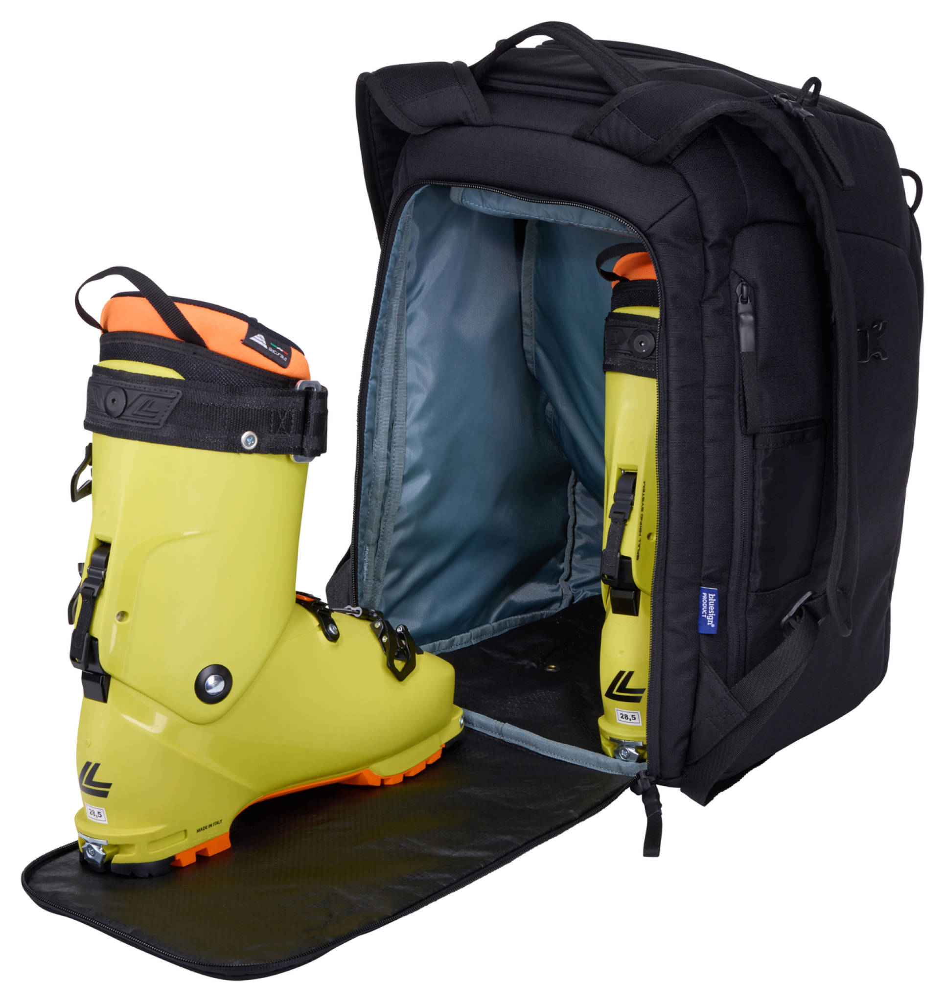 Thule Roundtrip skistøvlerygsæk 45L. Sort
