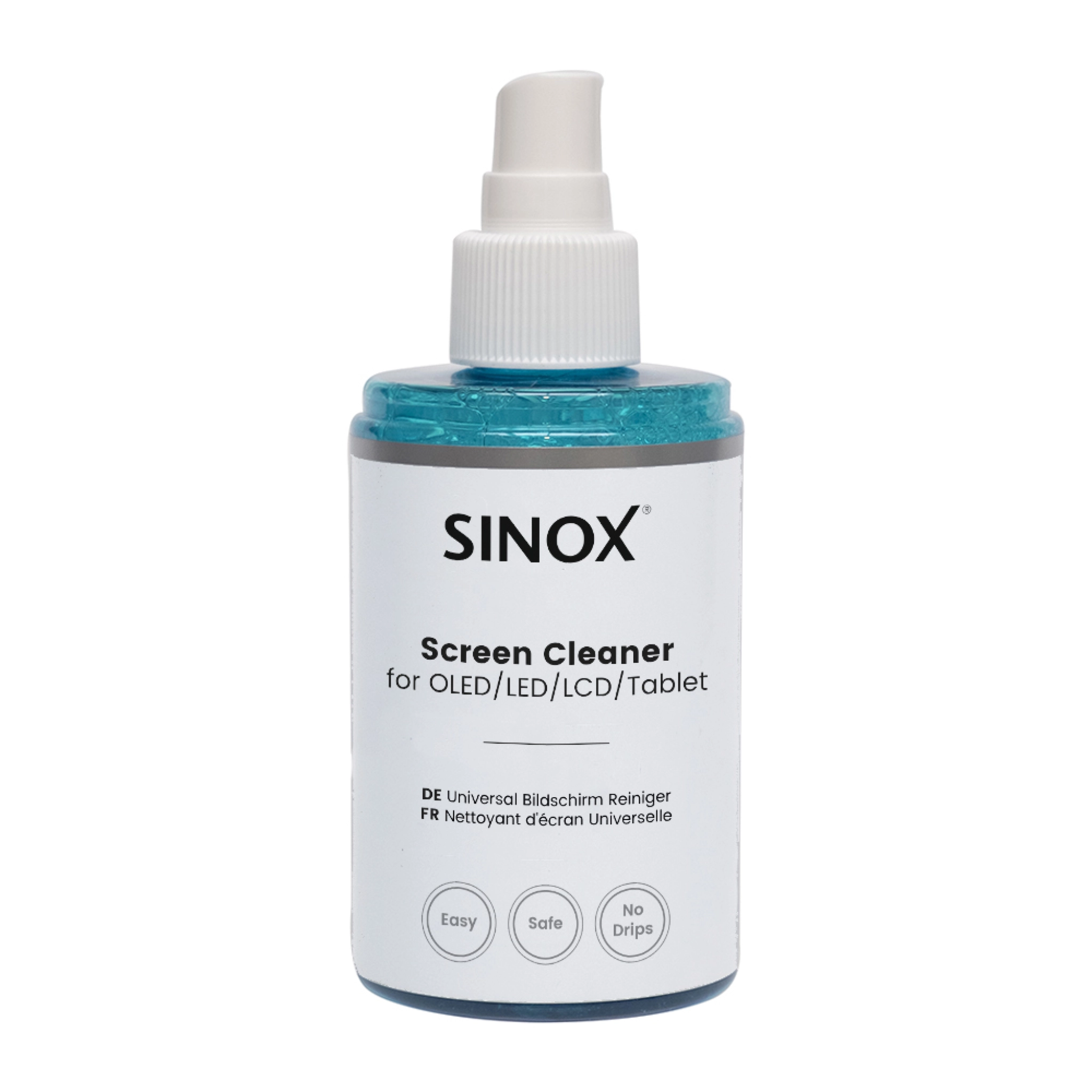 Sinox Screen Cleaner with Microfiber Cloth. 200ml