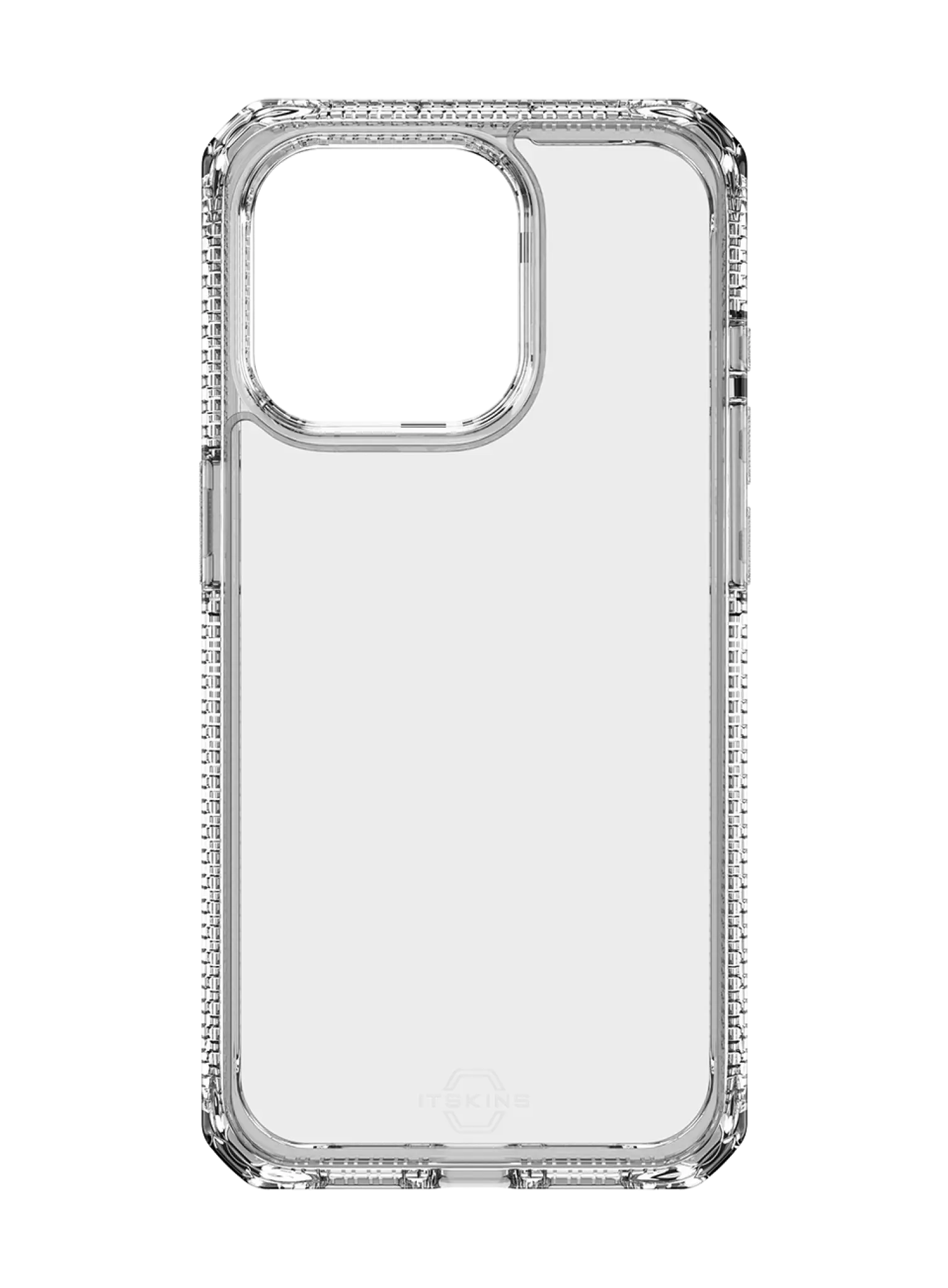 ITSKINS HYBRID MAGSAFE CLEAR cover til iPhone 16 Pro®. Gennemsigtig