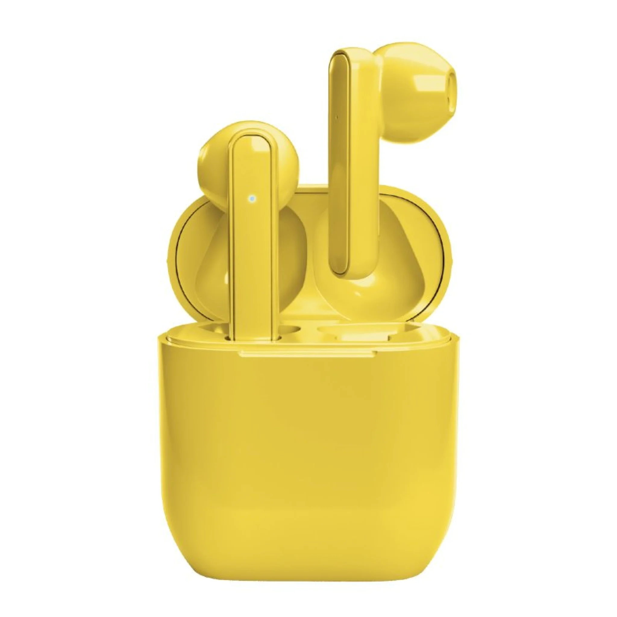 Nubox True Wireless Stereo headphones. Yellow