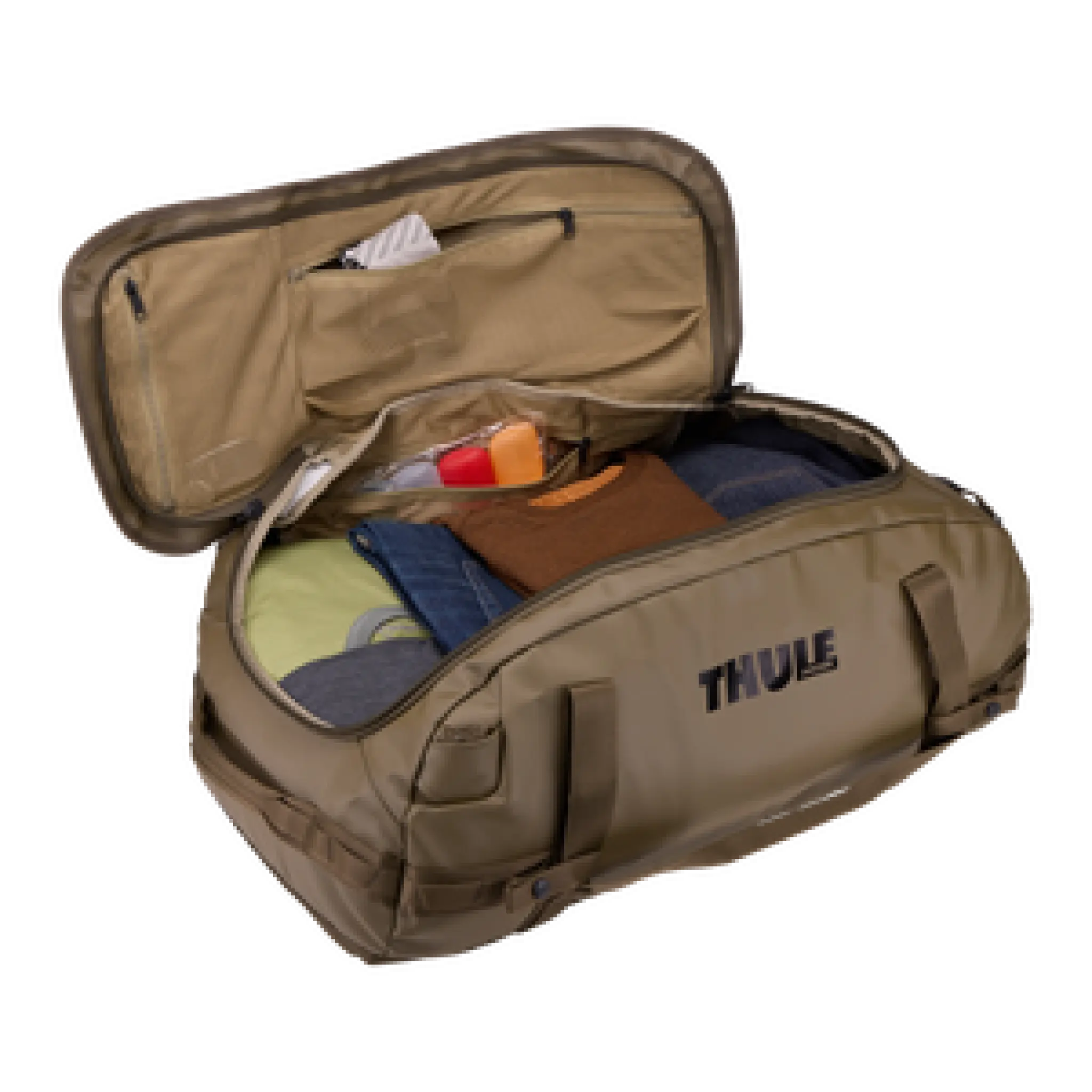 Thule Chasm 70L rejsetaske. Mørk khaki