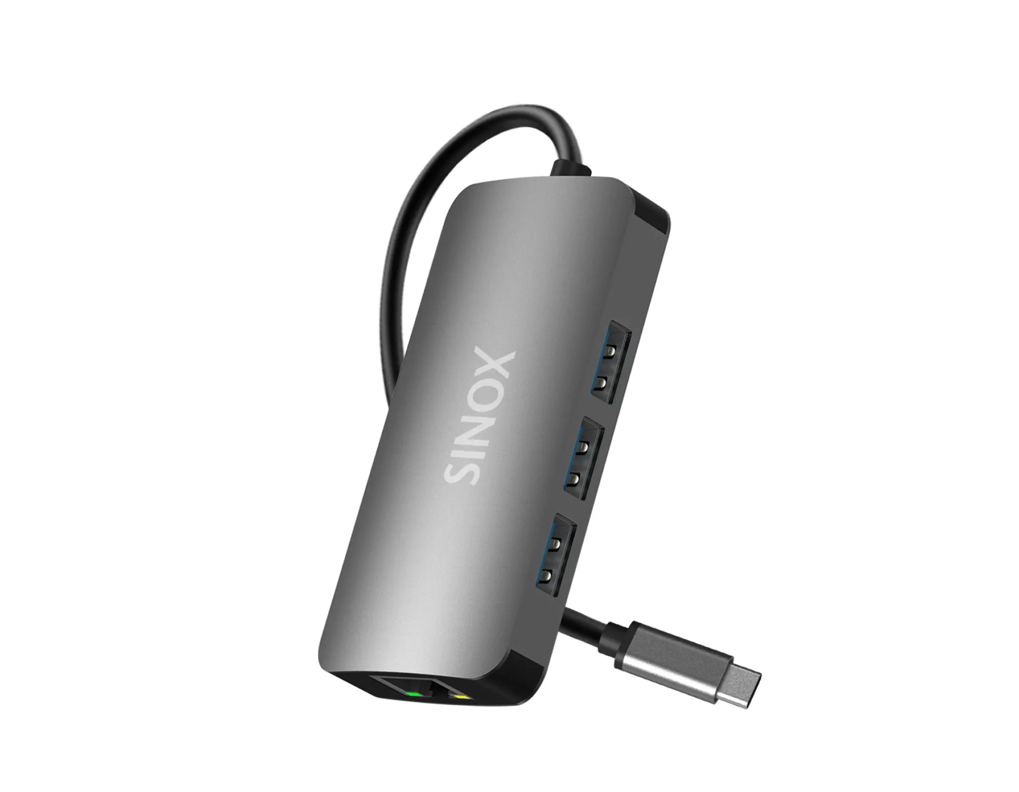 Sinox PRO USB C Hub. Aluminum
