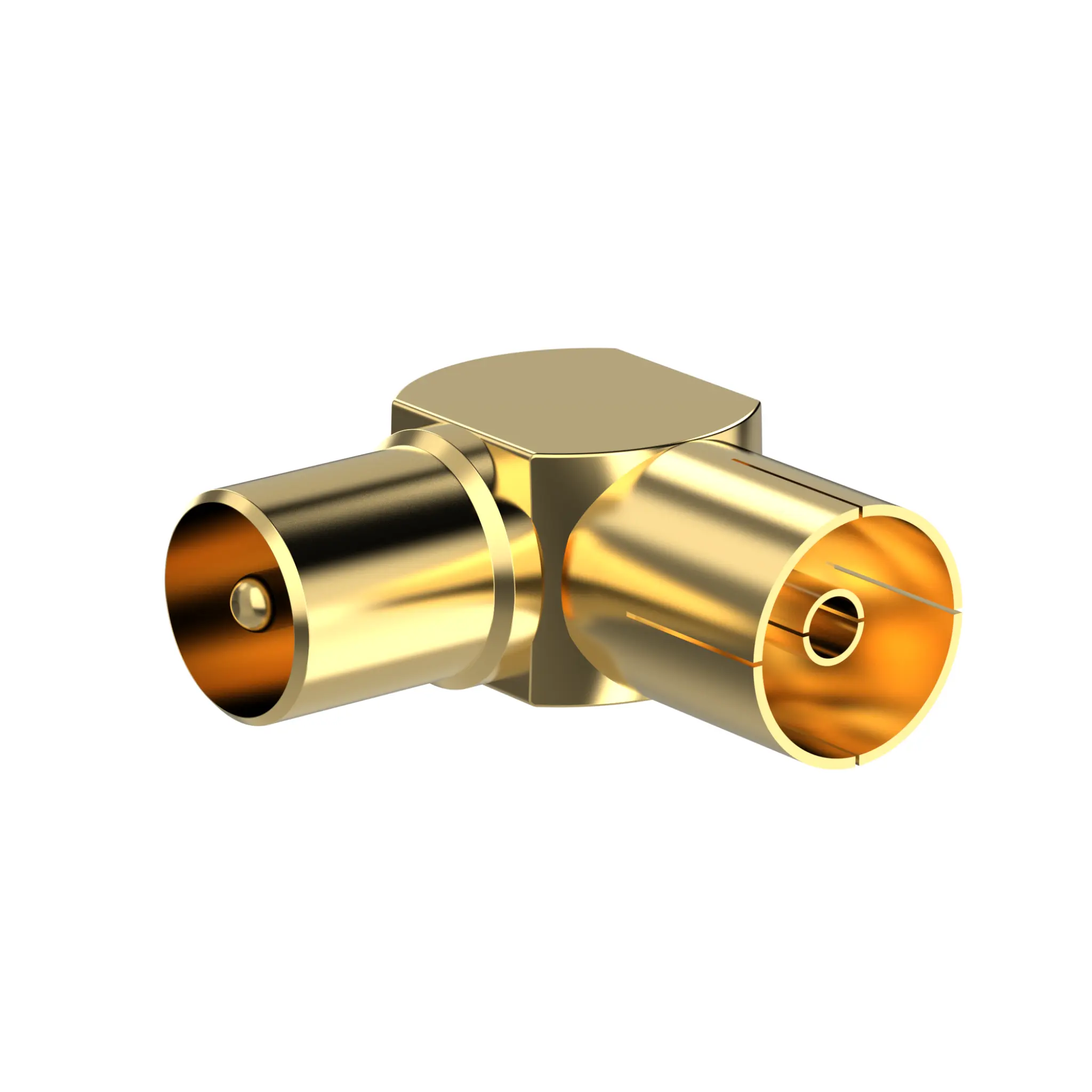Sinox Antenna 90° Adaptor. Gold