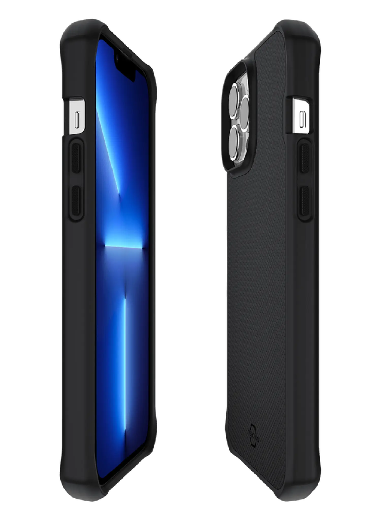 ITSKINS HYBRID BALLISTIC cover til iPhone 13 Pro Max / 12 Pro Max®. Sort