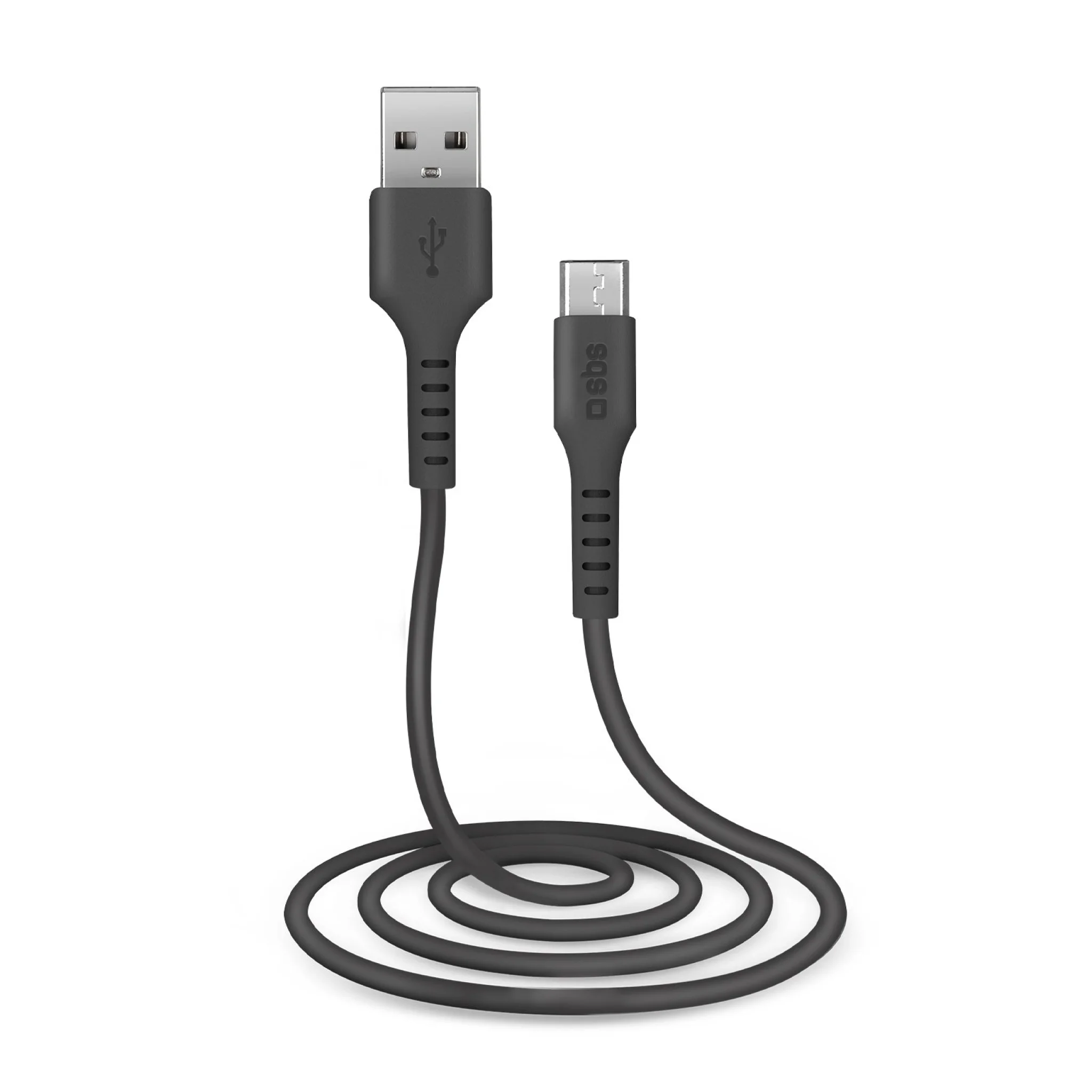 SBS Data Cable USB 2.0 - Micro USB. 1m. Black