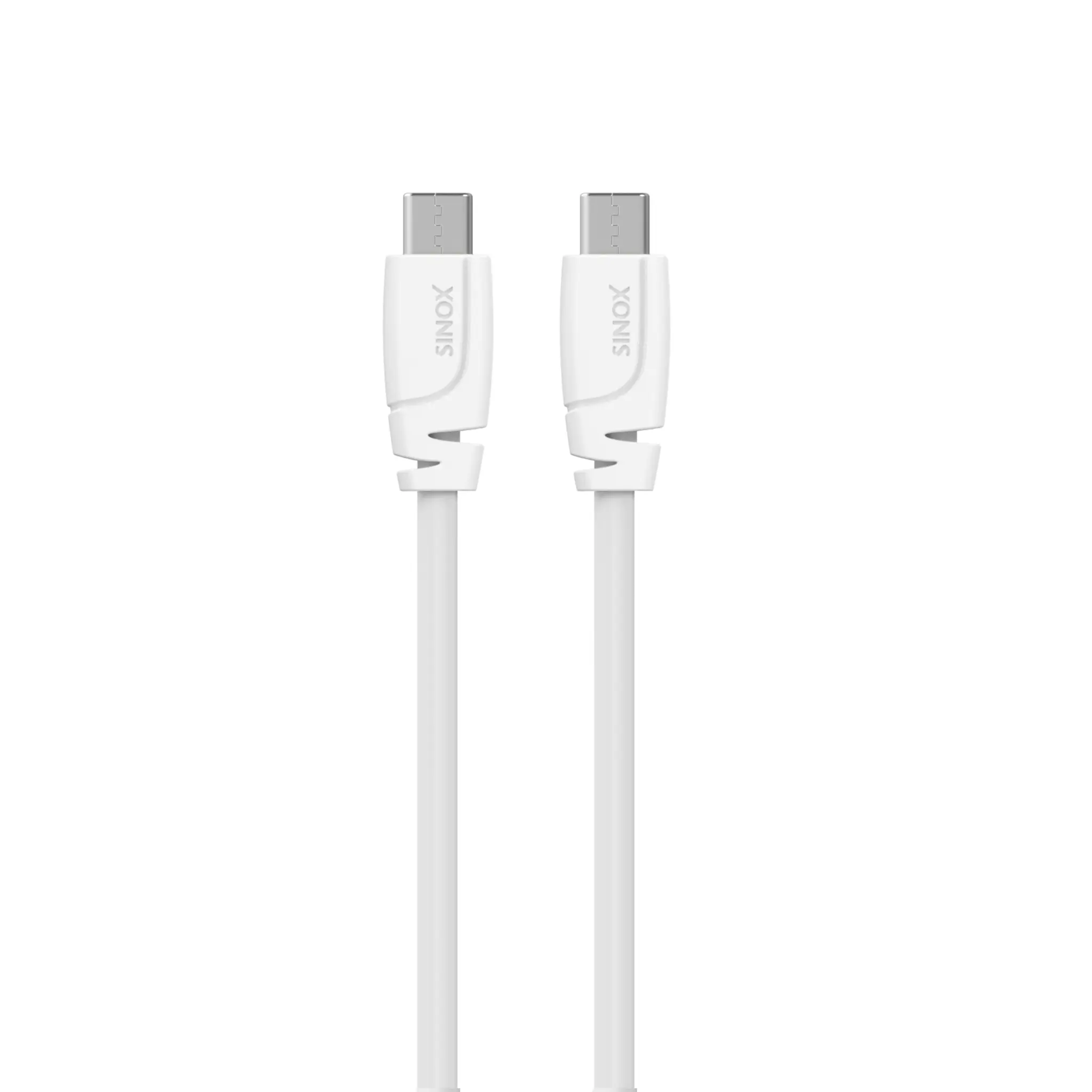 Sinox USB C 2.0 Cable. 1m. White
