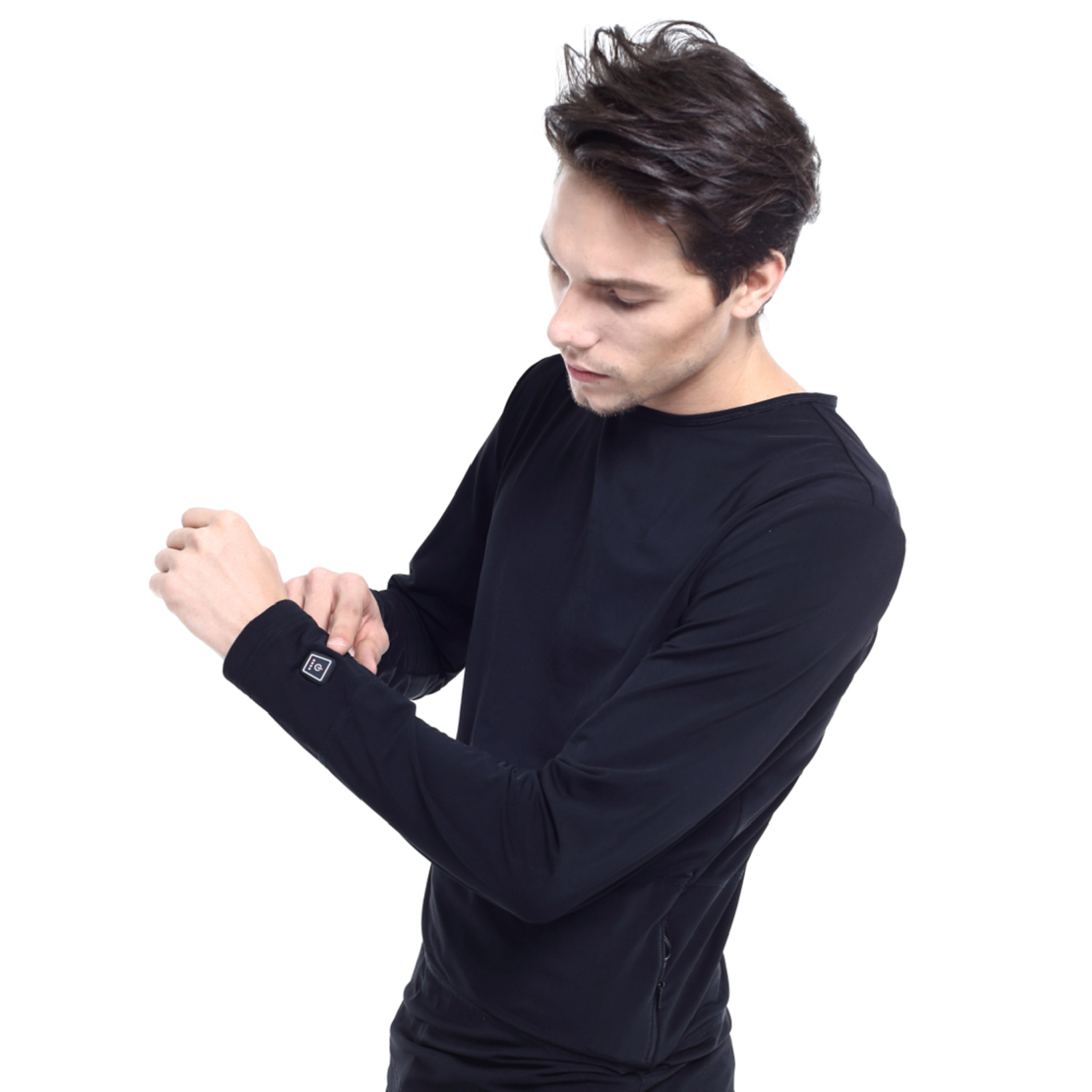 Glovii Heated Sweatshirt S. Black Glovii Heated Sweatshirt S. Black