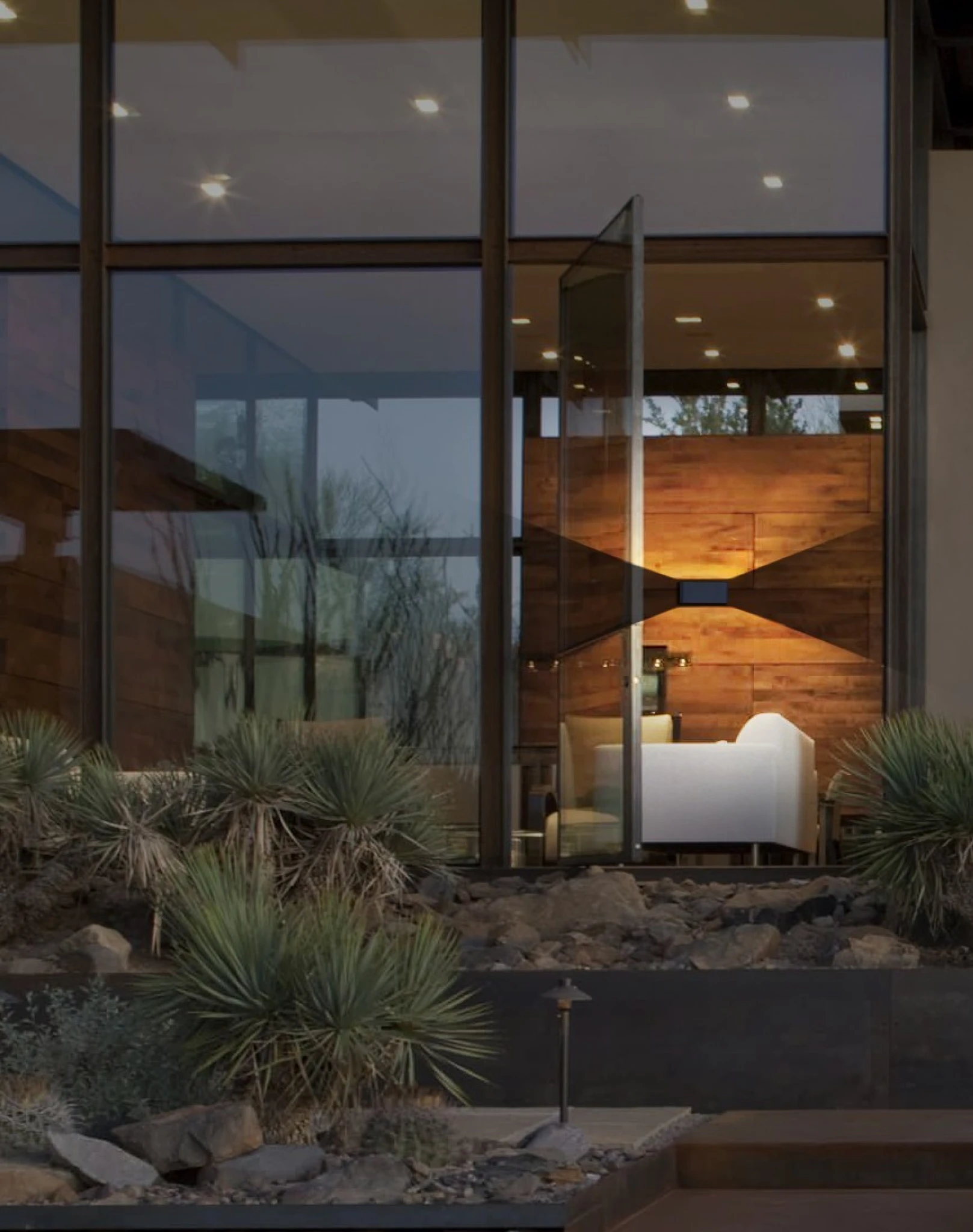 ZEROUNO væglampe LED. Antracit