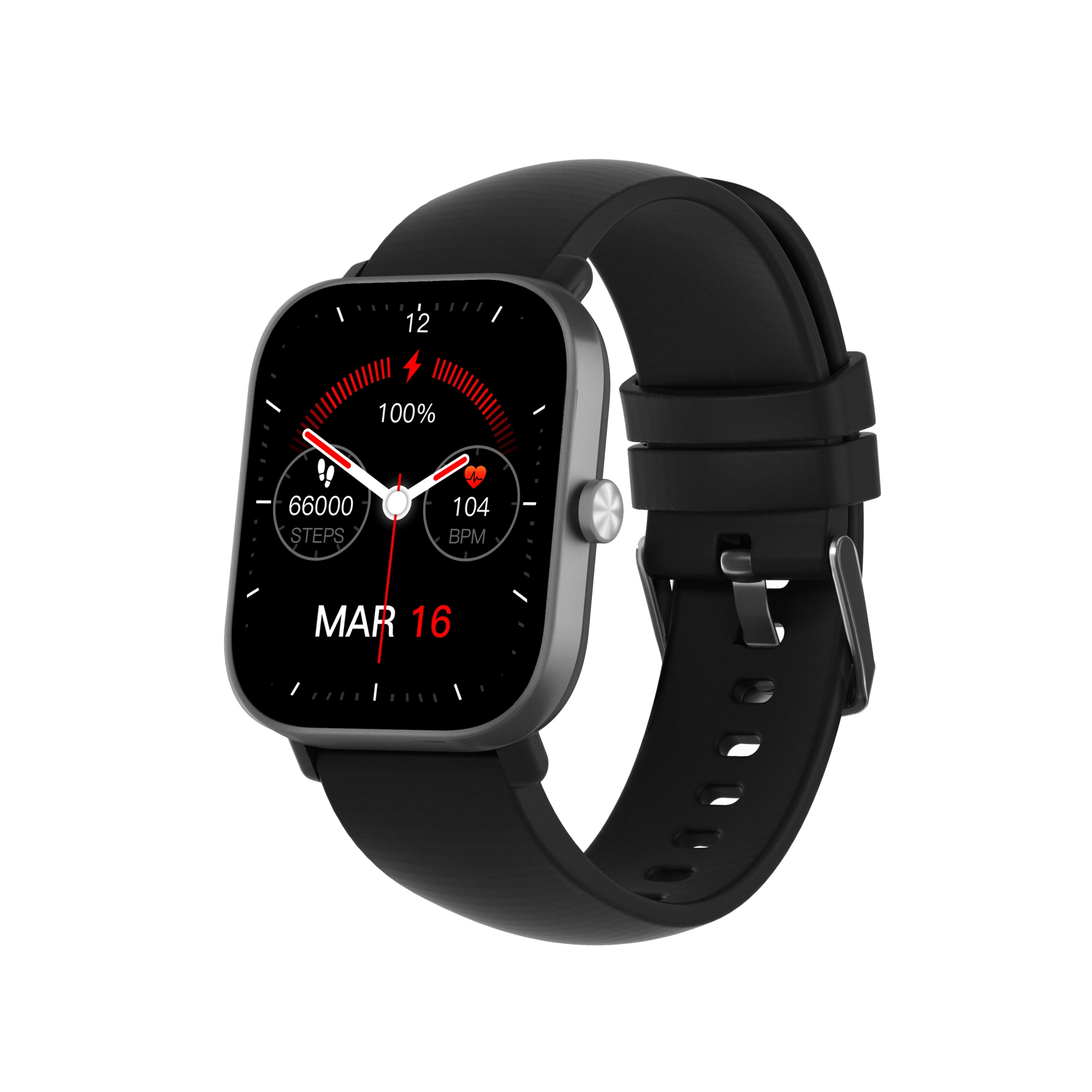 Sinox Lifestyle SQUARE Smartwatch. Sort