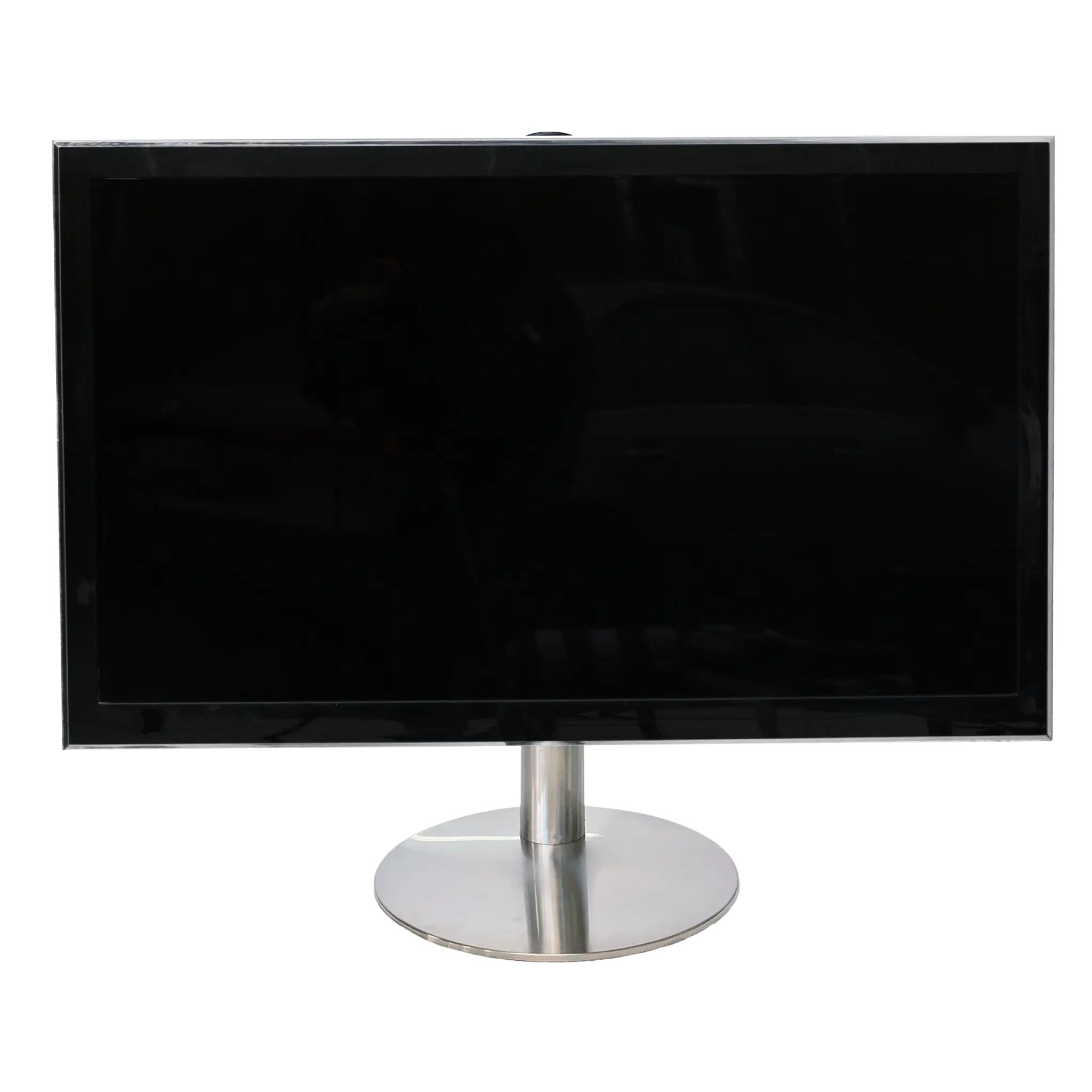 Sinox StandView TV Desk Mount with rotatable top. 26"-55". Alu finish
