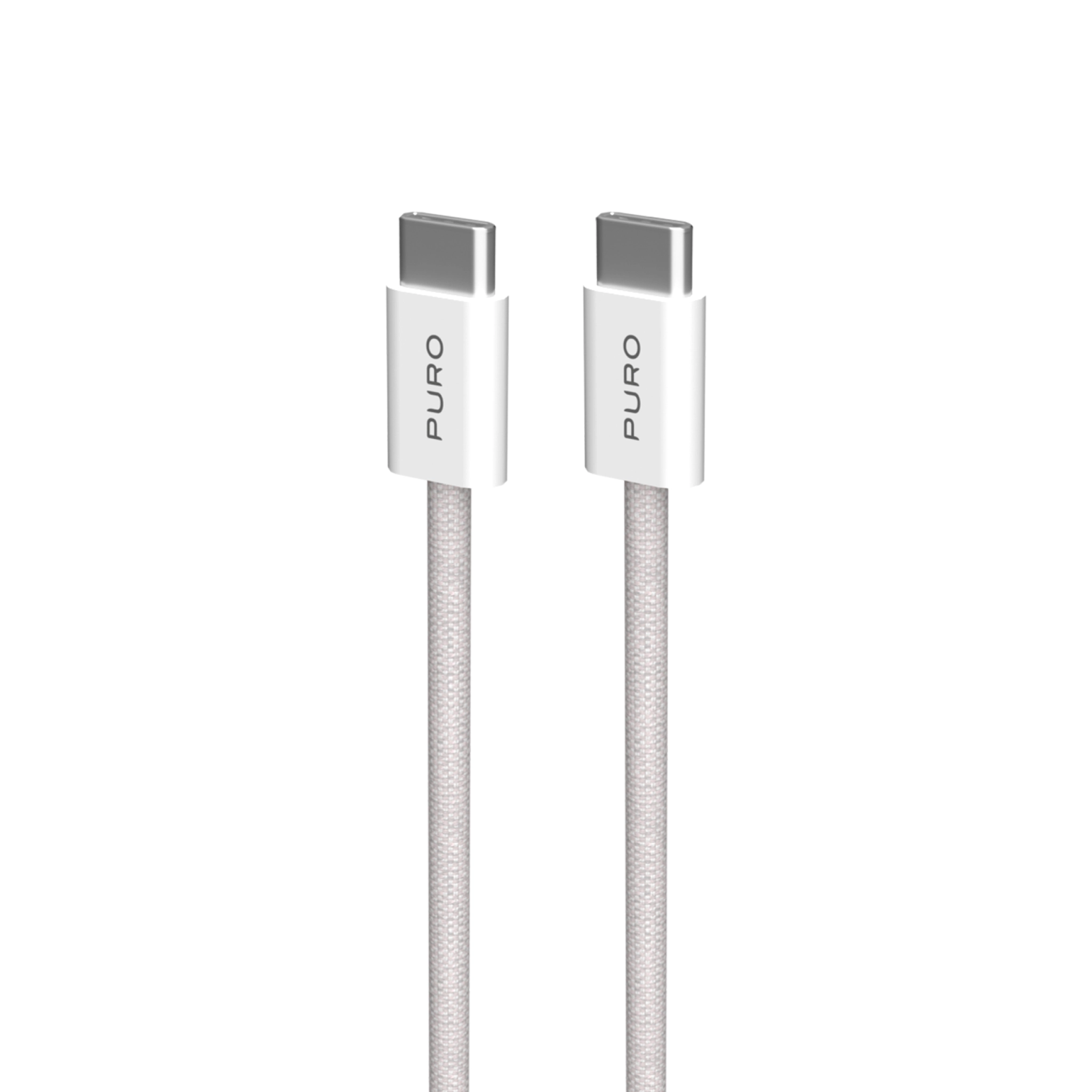 PURO Fabrik 2.0 60W USB-C to USB-C Charging and Sync Cable 1.5m