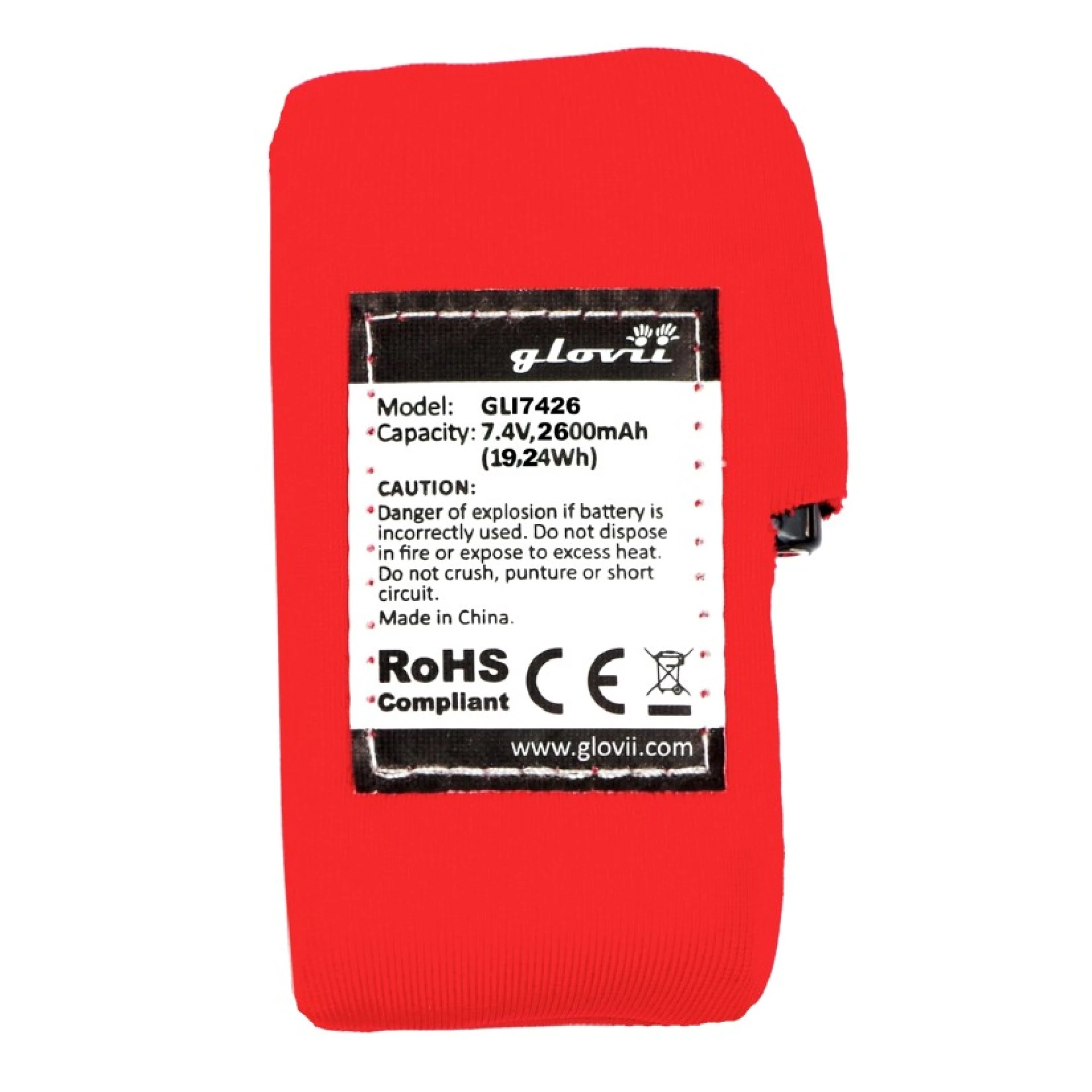 Glovii Battery for Heated Sweatshirt and Pants