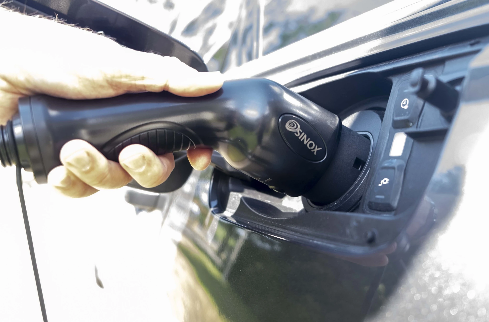 Sinox EV Charging Cable Mode 2. 6-16A 1 phase. 5m. Black