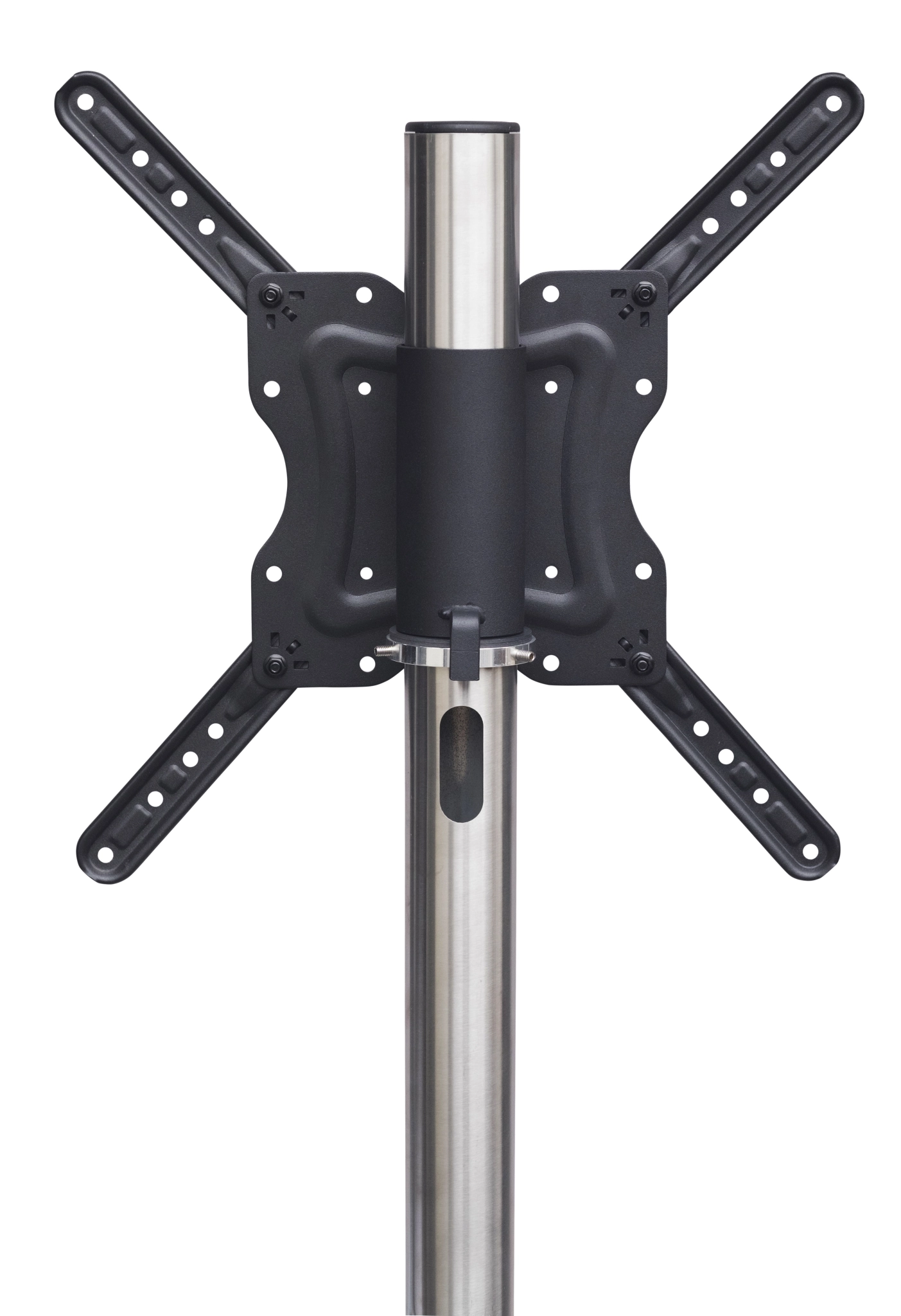 Sinox StandView TV Floor Mount with rotatable top. 26"-65". Alu finish