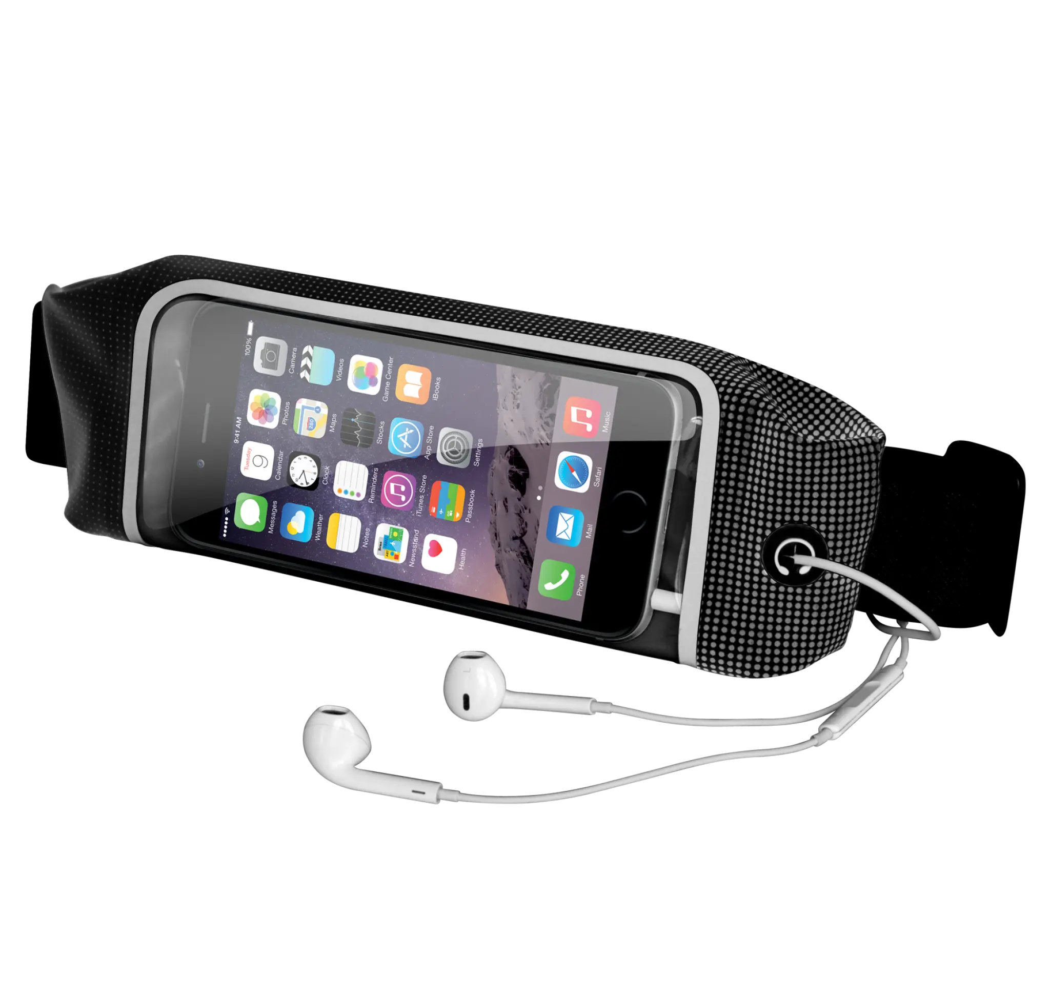 Sinox Waistband for Smartphone. Black