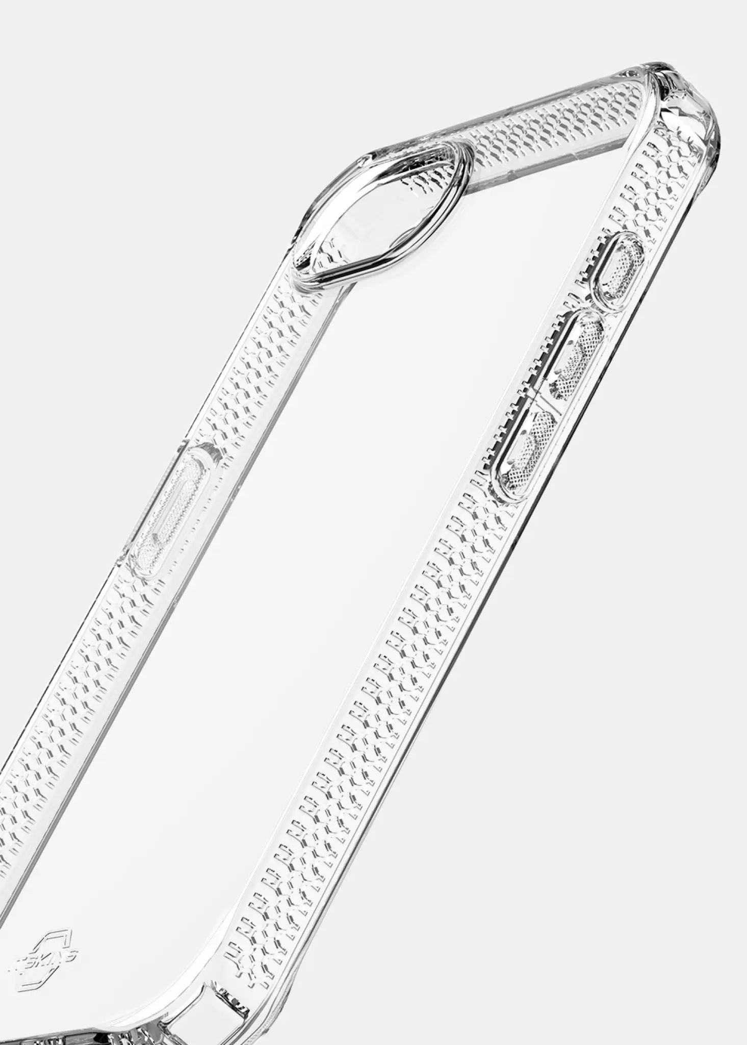 ITSKINS SPECTRUM CLEAR cover til iPhone 16e®. Gennemsigtig